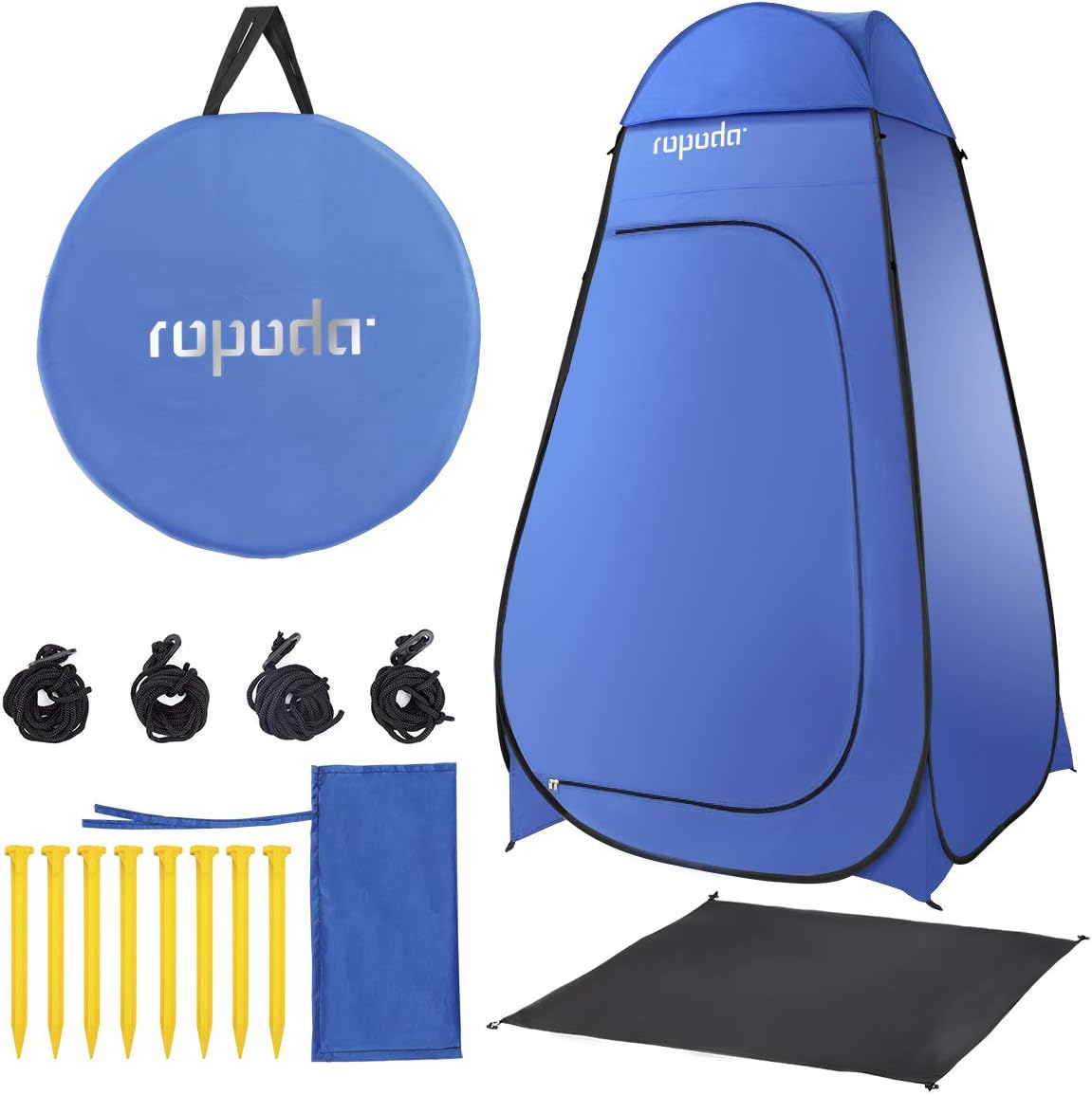 ROPODA Pop Up Tent 83inches x 48inches x 48inches, Upgrade Privacy Tent, Porta-P...
