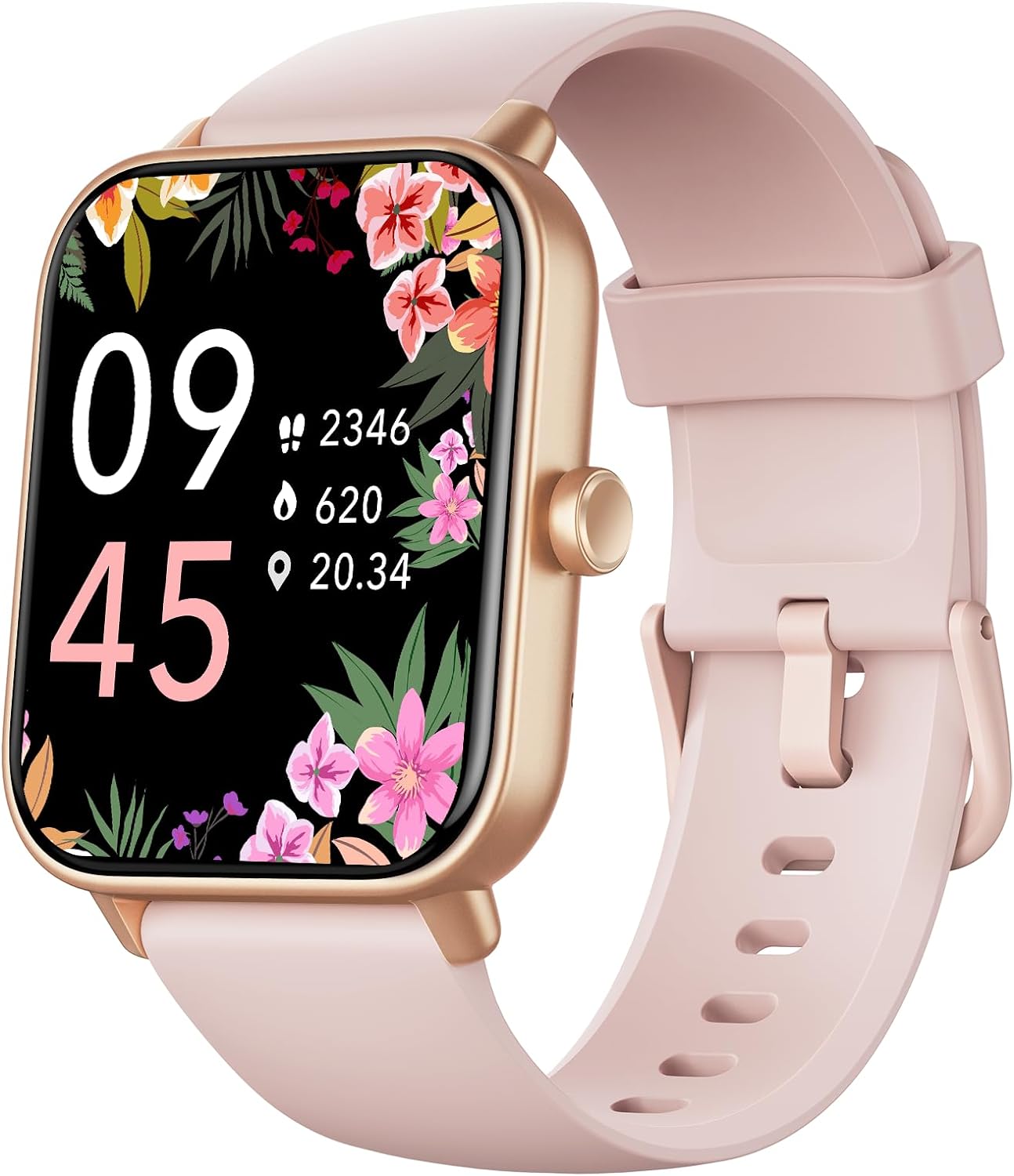 Fitpolo Smart Watch for Women,1.8” Touchscreen, Bluetooth Call, Alexa Built-in,2...
