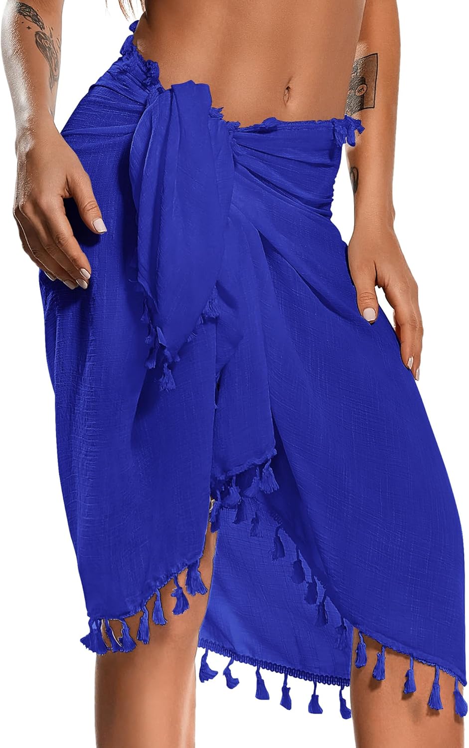 Sarong Cover Up Womens Beach Cover Up Bikini Bathing Suit Swimsuit Scarf Swimwea...