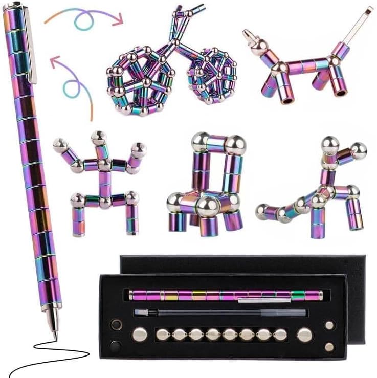 Fidget Pen Gifts For Teenage Girls - Magnetic Pen Cool Gadgets Teen Boys Gift Id...