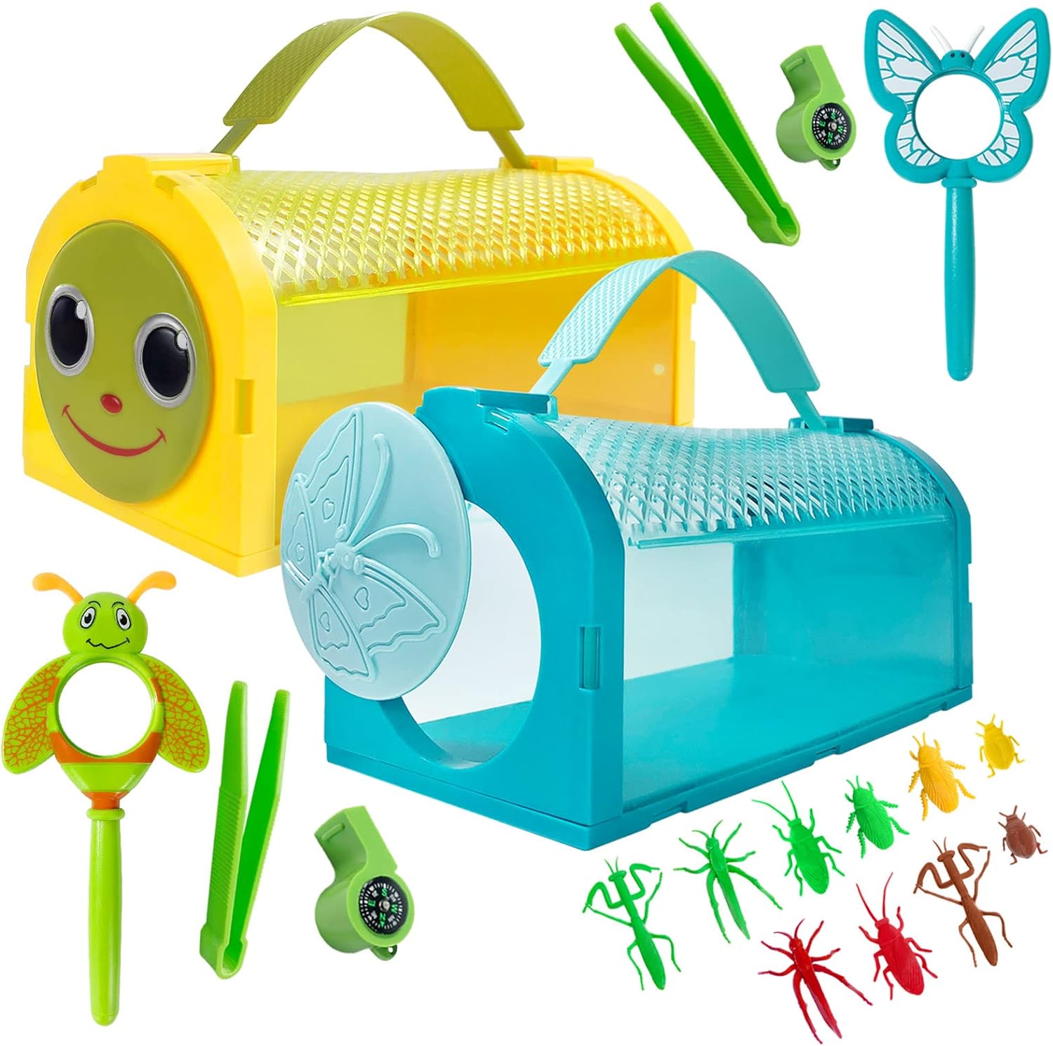 ESSENSON Bug Catcher Kit, Outdoor Toy Gift for 3 4 5 6 7 8+ Year Old Boys Girls...