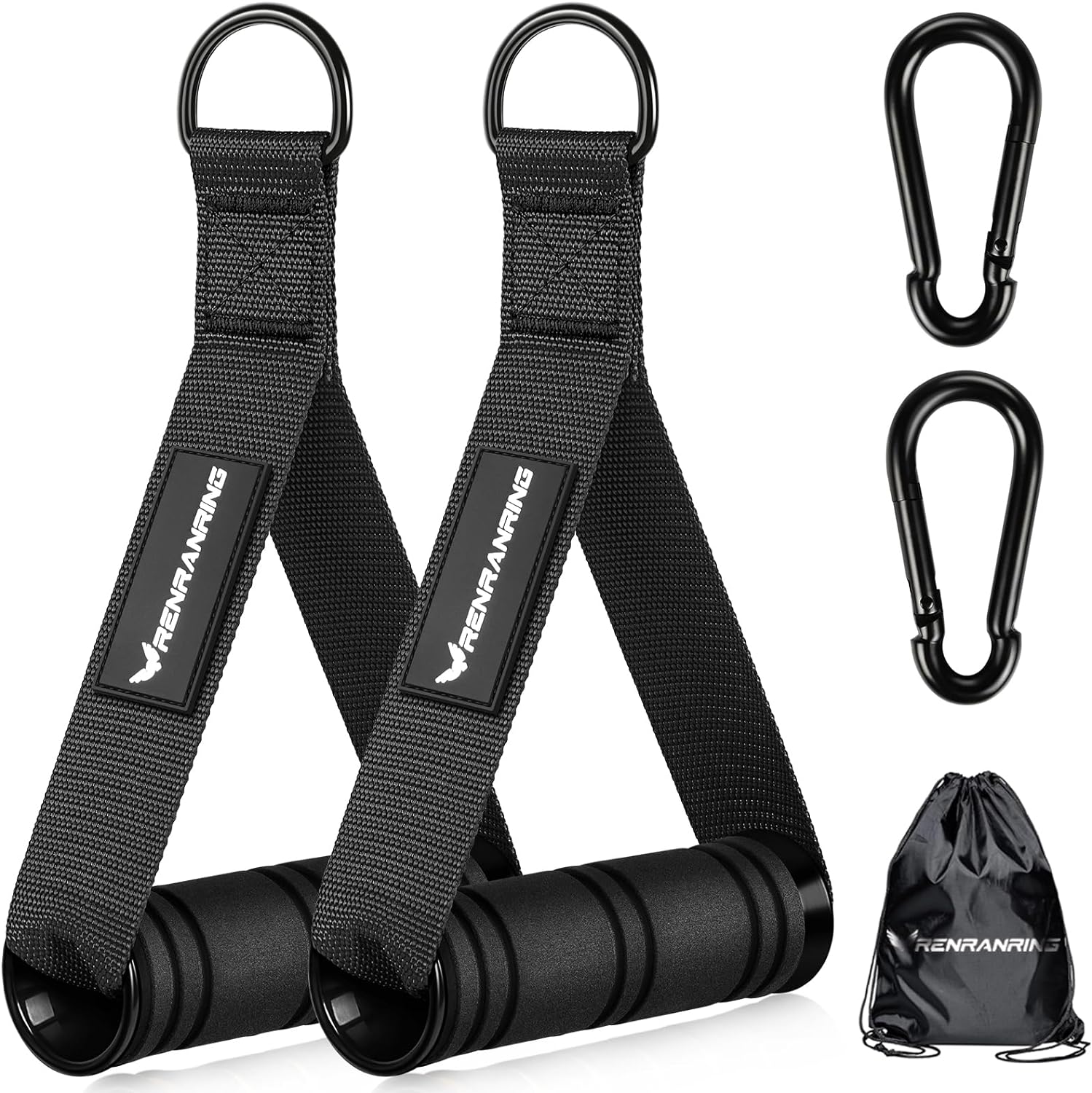 Gym Exercise Handles, Replacement Handle Attachments for Cable Machine Pulleys,...