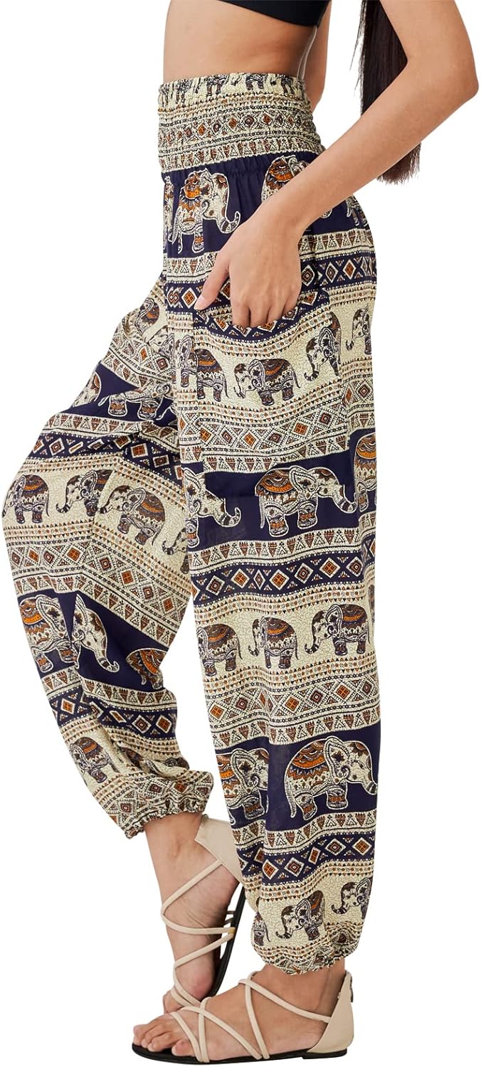 Joob Joob Boho Pants for Women - Hippie Harem Pants Women - Womens Yoga Pants –...