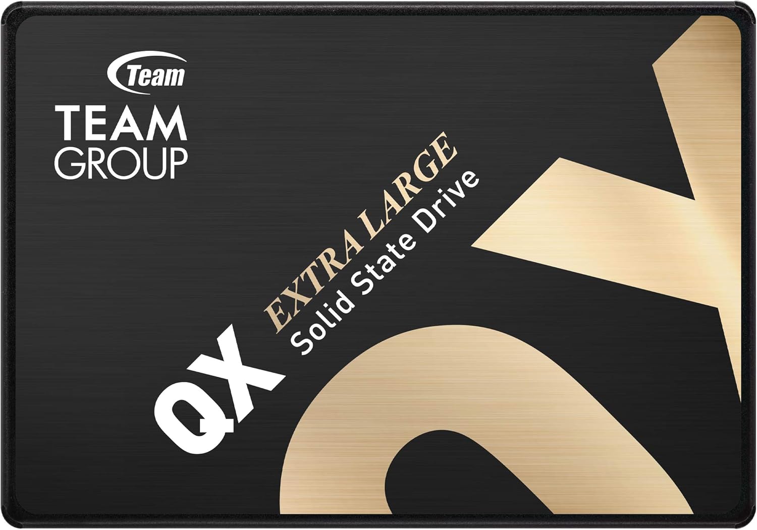 TEAMGROUP QX 4TB 3D NAND QLC 2.5 Inch SATA III Internal Solid State Drive SSD (R...