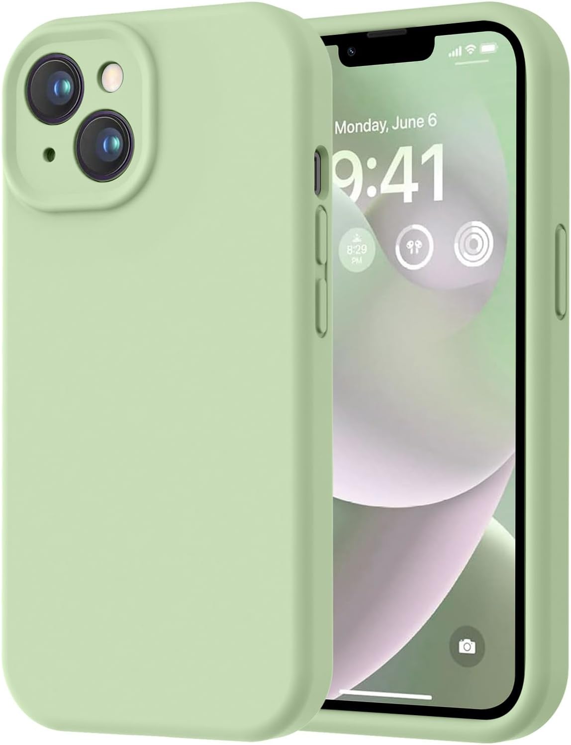 LOVE 3000 Designed for iPhone 14 Case, Premium Silicone with [Soft Anti-Scratch...