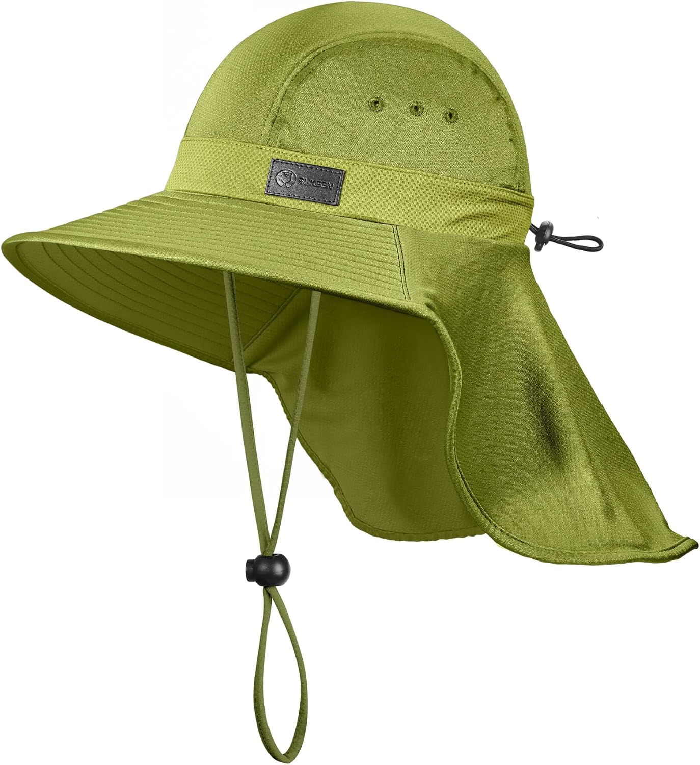 Sukeen Cooling Sun Hat for Men Women UPF50+ Wide Brim Fishing Hat with Neck Flap...