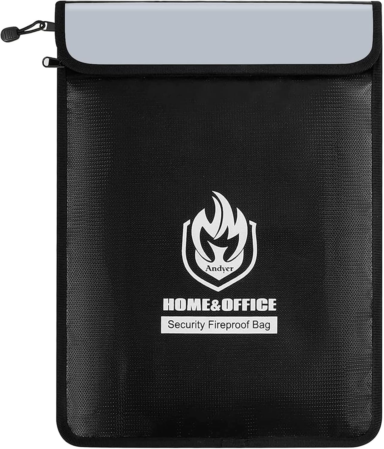 Upgraded Two Pockets Fireproof Document Bag (2000℉...