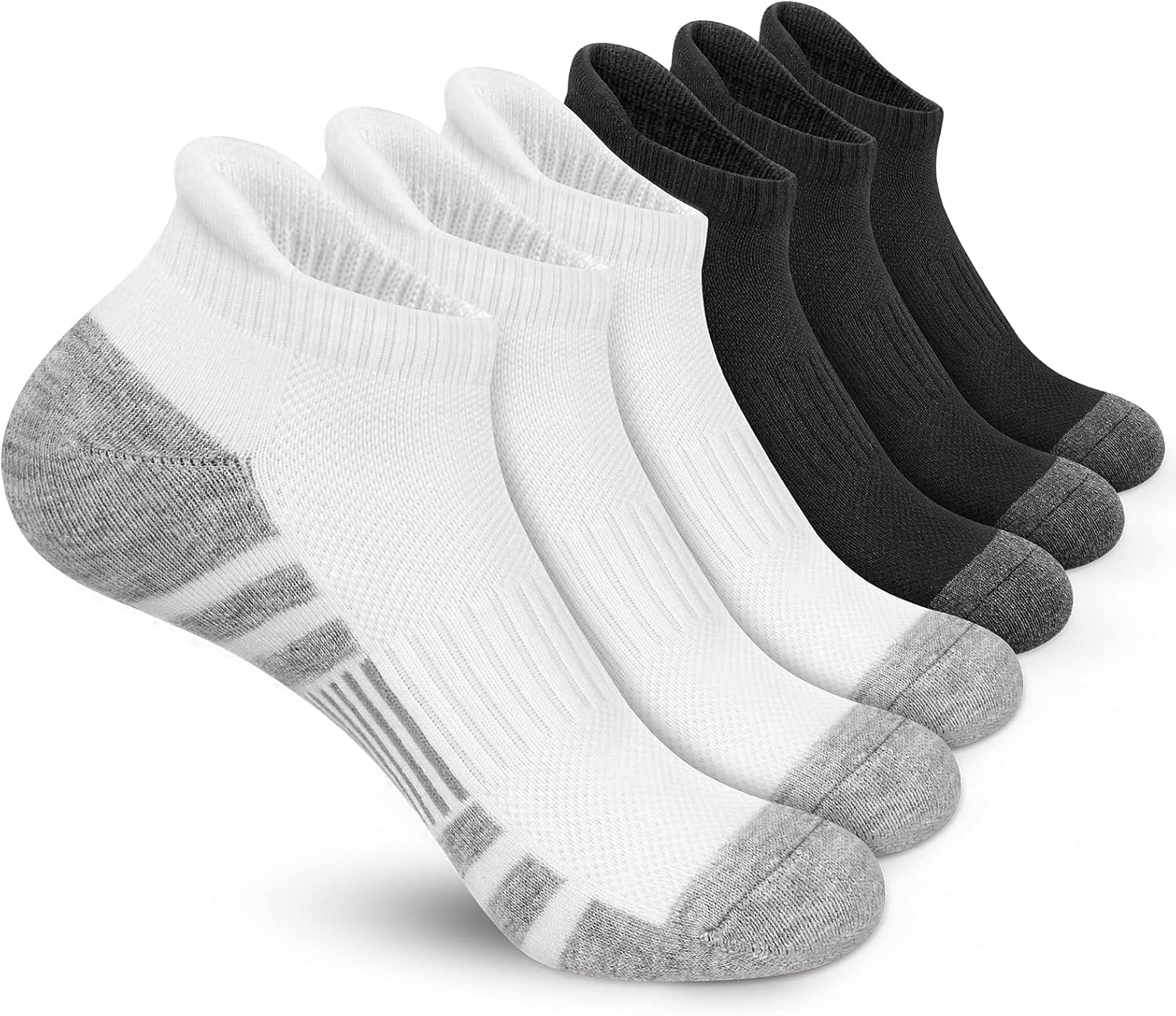 Felicigeely Ankle Athletic Running Socks Low Cut Sports Socks Breathable Cushion...