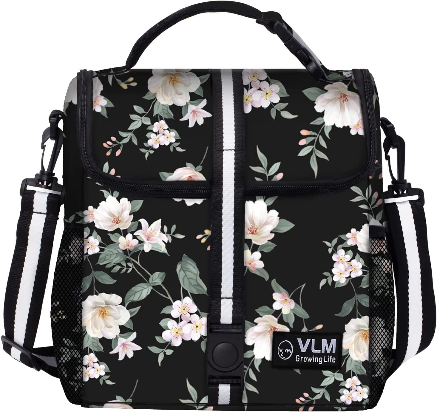 VLM Lunch Box for Women, Insulated Lunch Bag Women with Adjustable Shoulder Stra...