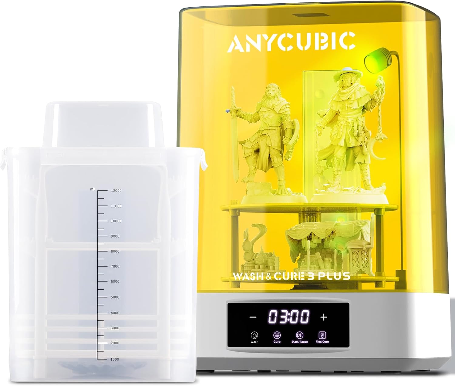 ANYCUBIC Wash & Cure Plus 3.0, Large Size for Anyc...