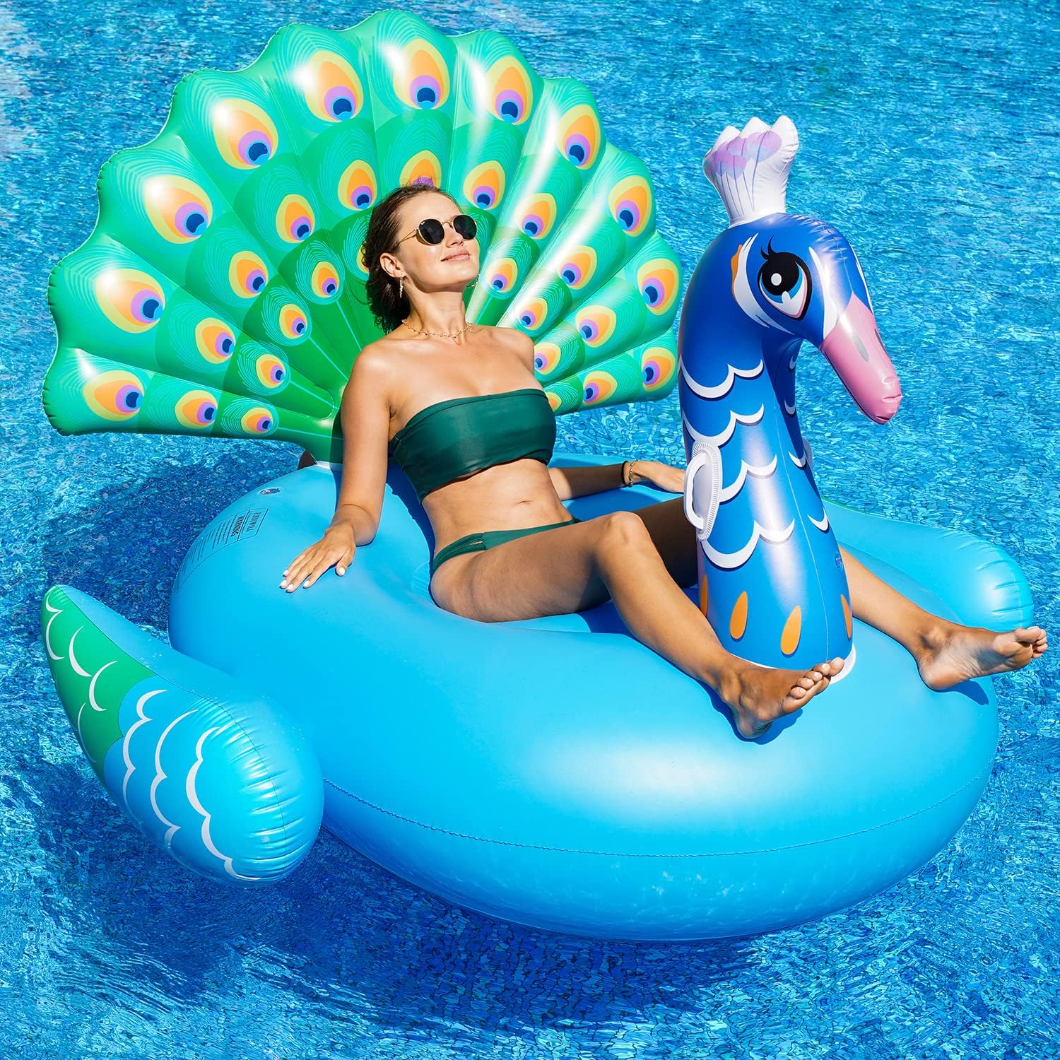 FindUWill Funny Pool Floats - Giant Inflatable Pool Float for Adult, Pool Access...