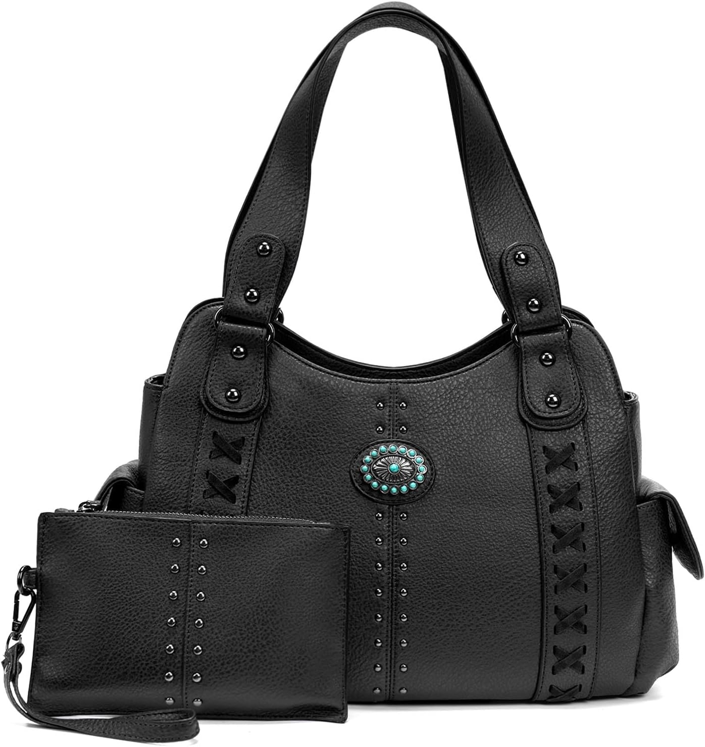 Tote Bag for Women Large Western Purse Ladies Top Handle Shoulder Handbags Vinta...
