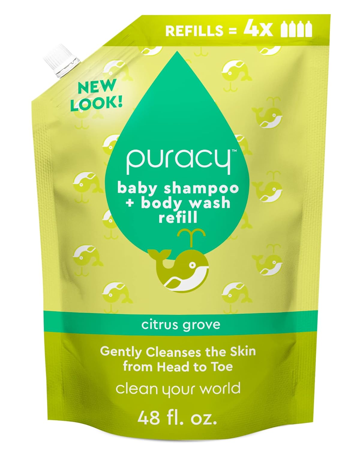 Puracy Shampoo & Body Wash for Children - Perfect Skin, Pure Ingredients - with...