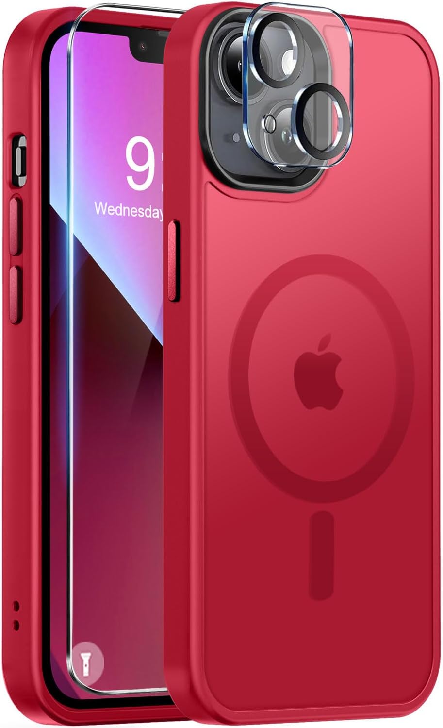 BossKiss for iPhone 13 Phone Case, iPhone 13 Magnetic Case [Compatible with Mags...