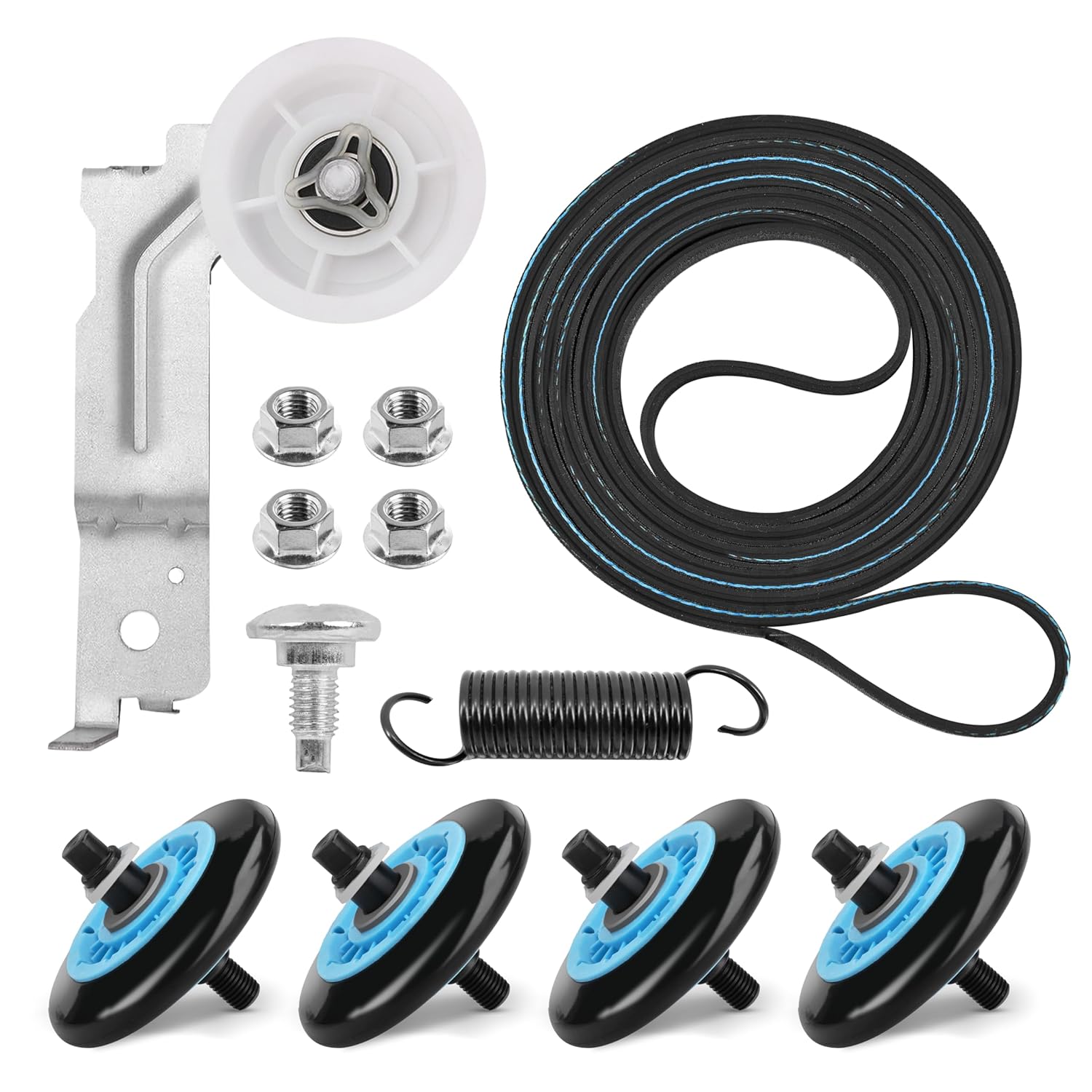 Upgraded Samsung Dryer Parts Dryer Repair Kit for DC97-16782A Samsung Dryer Roll...