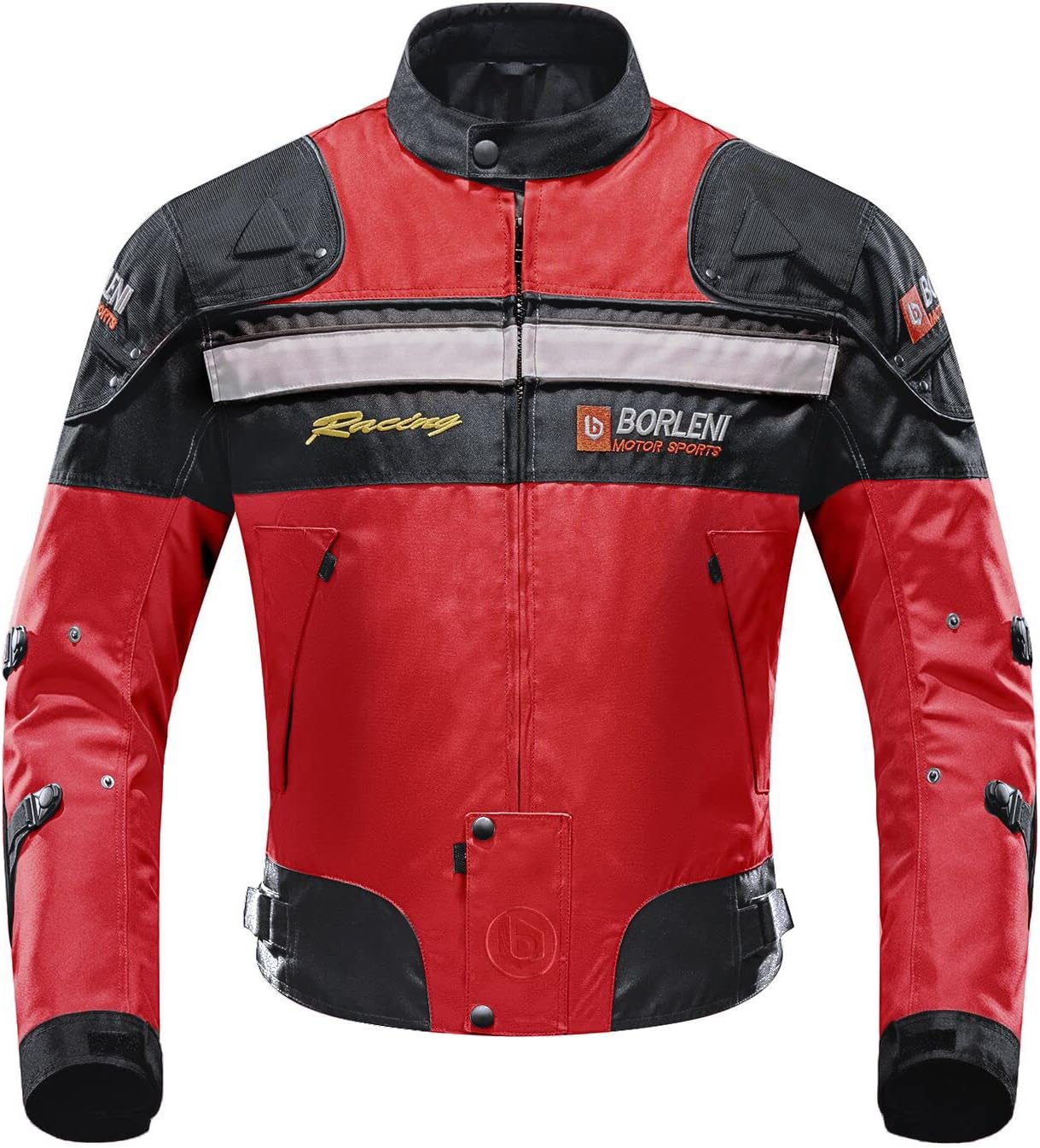 BORLENI Motorcycle Jacket Motorbike Riding Jacket Windproof Motorcycle Full Body...