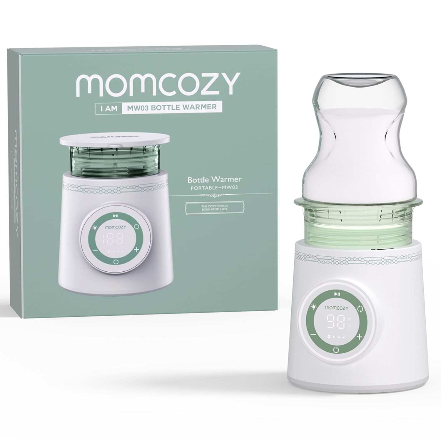 Best Momcozy Portable Bottle Warmer, Special Doubl...