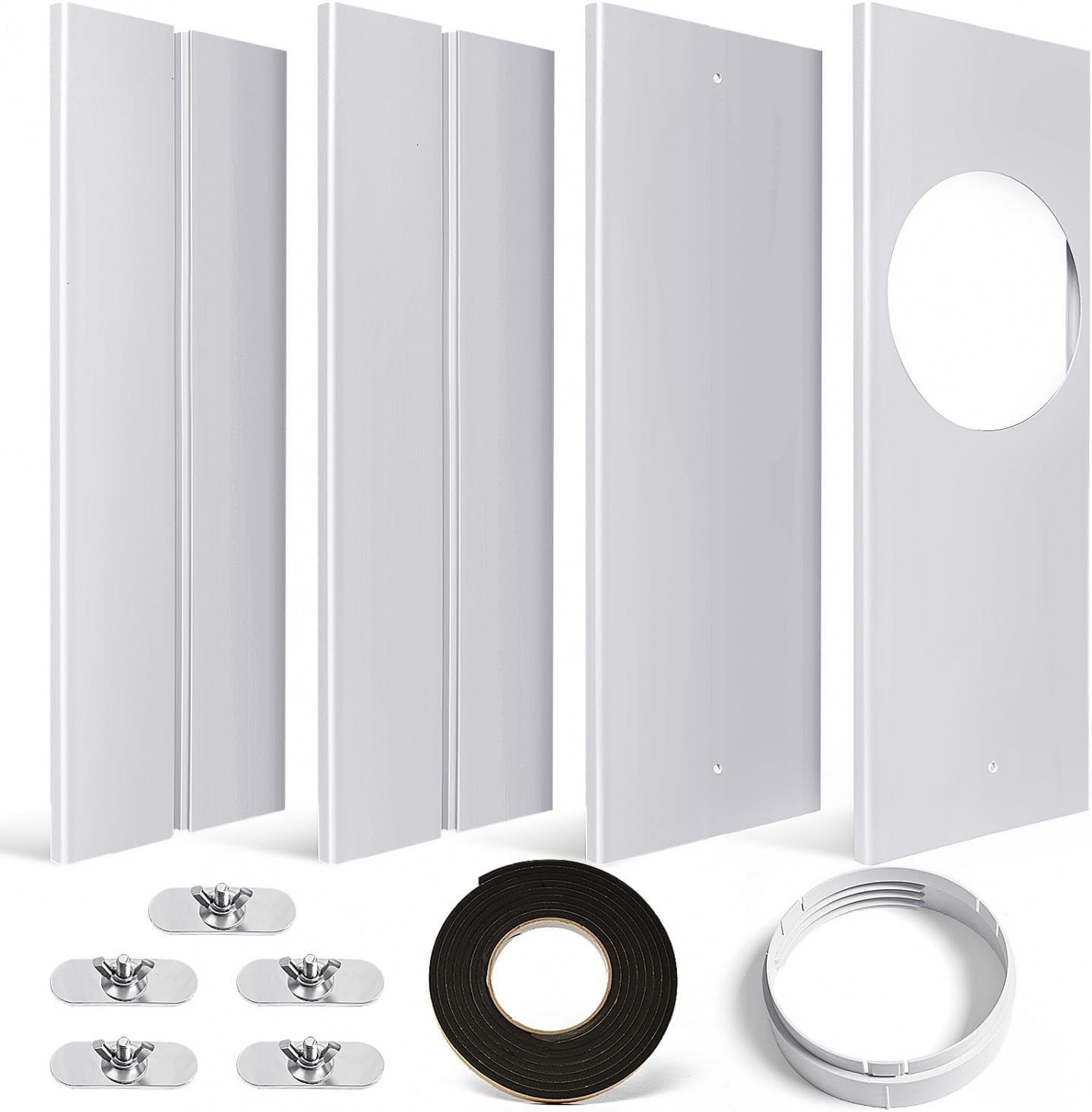 Portable Air Conditioner Window Kit with Coupler Adjustable Window Seal for AC U...