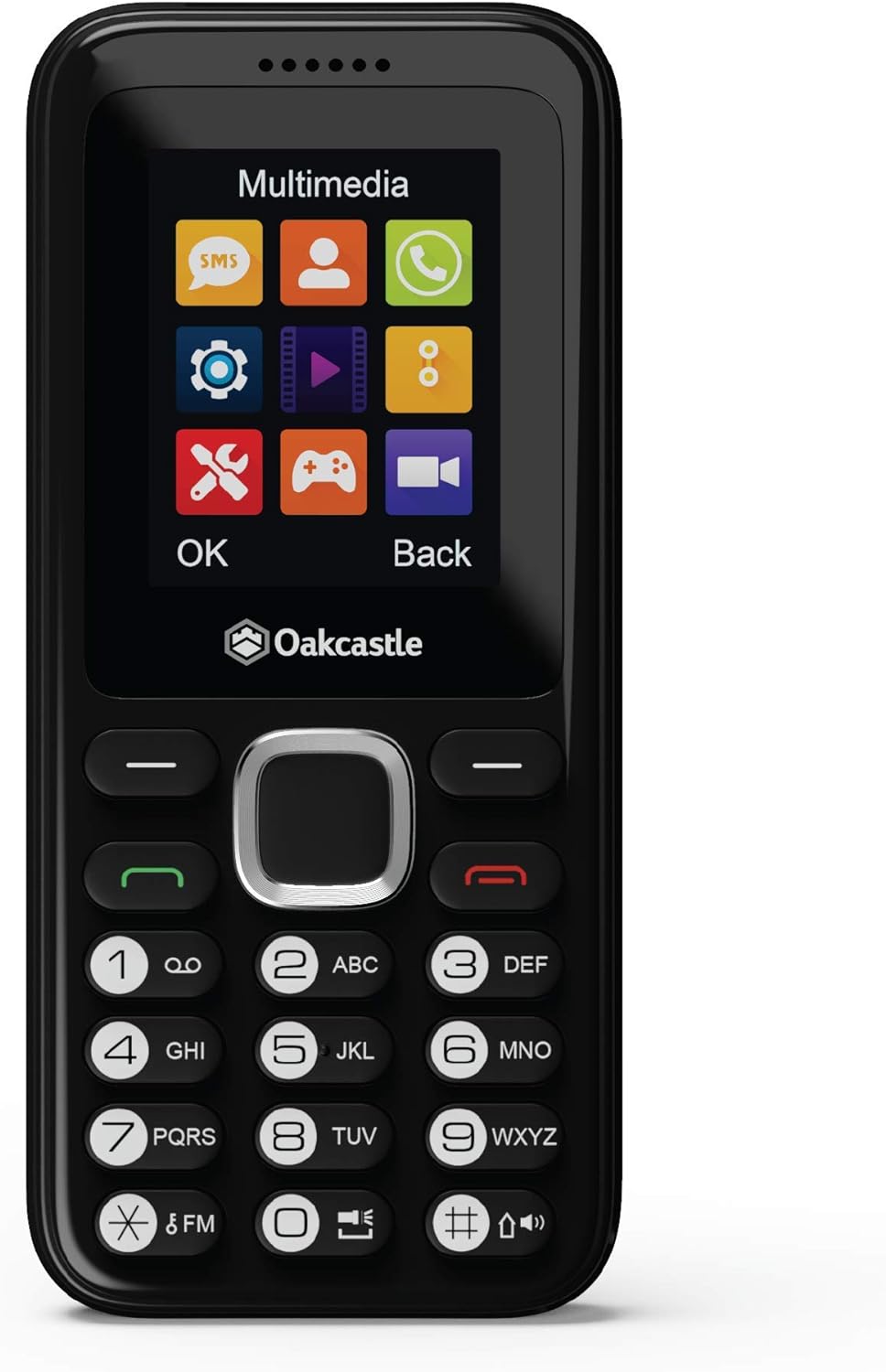 Oakcastle F100 | Unlocked Basic Mobile Phone | Dual SIM & Micro SD Card Slot | B...