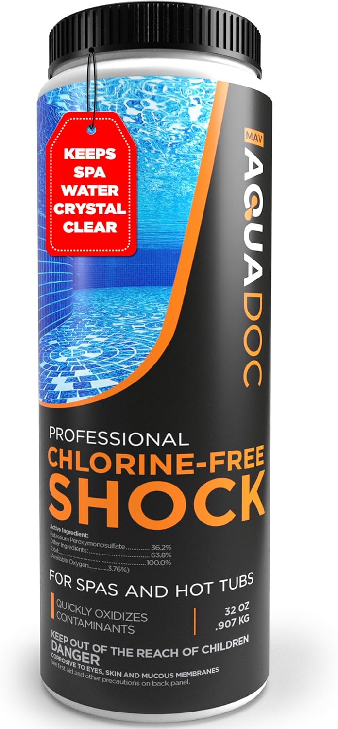 Non-Chlorine Spa Shock for Hot tub - Chlorine Free Tub Treatment & Enhanced to A...