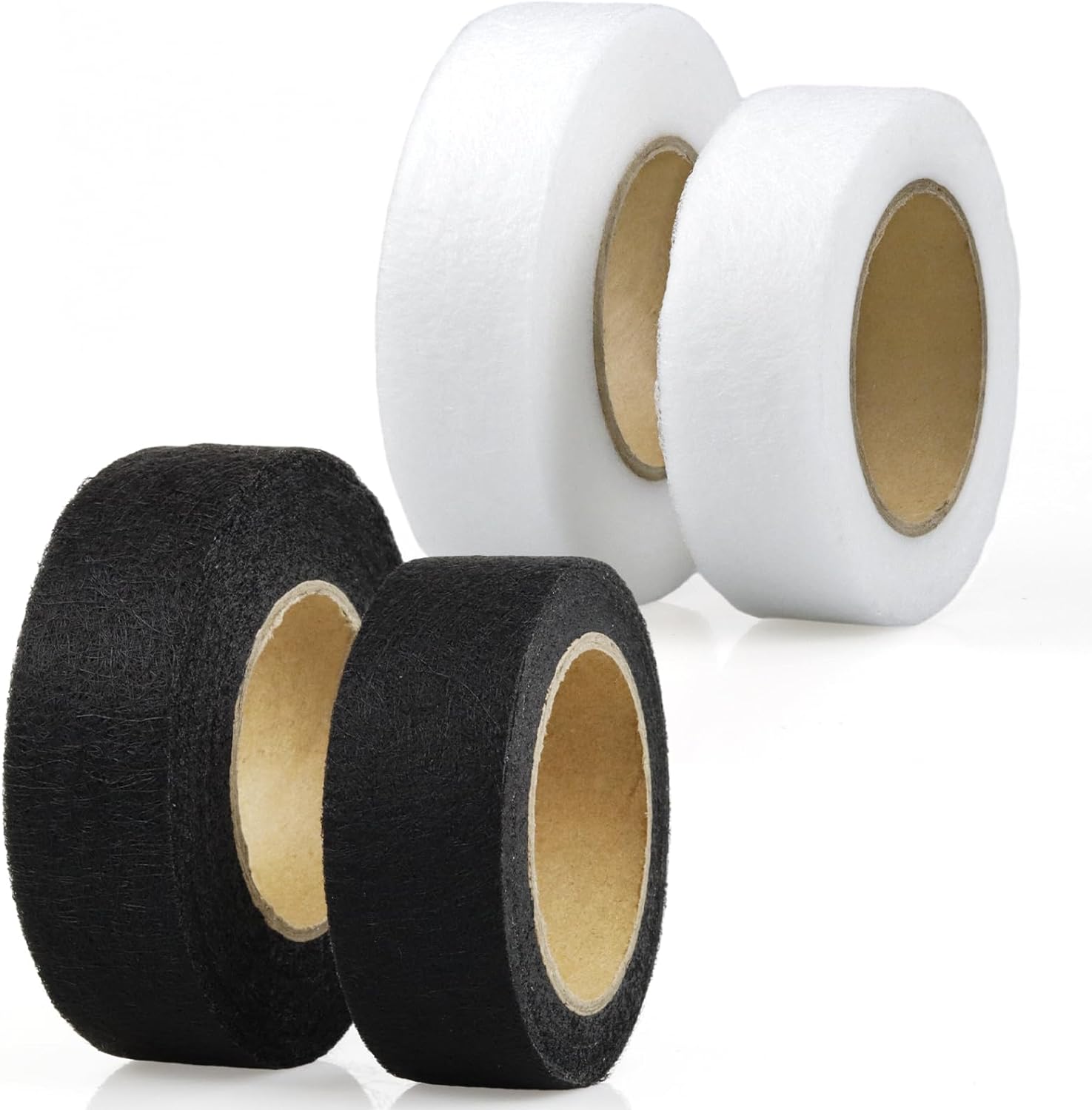 PLANTIONAL 4 Rolls Iron on Hem Tape, Light and Med...