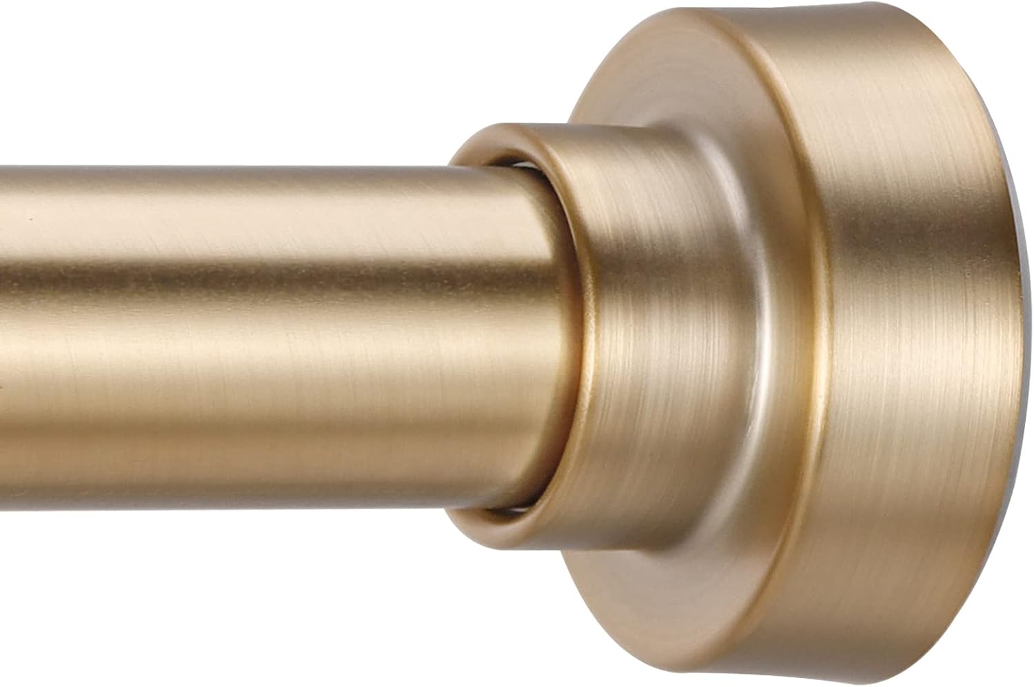 Shower Curtain Rod Tension- No Drill, Never Rust, Non-Slip Spring Tension Rods f...