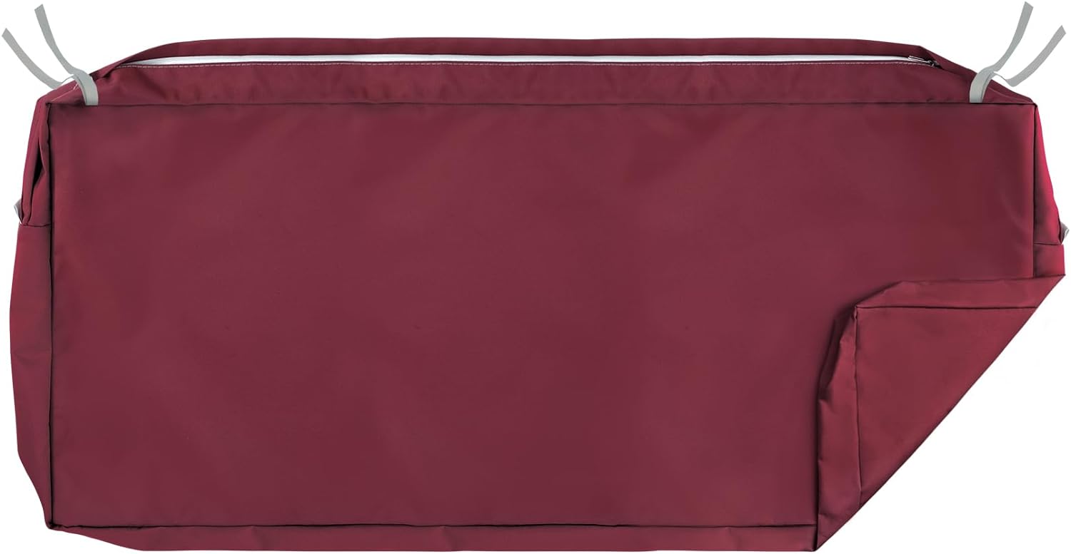 NettyPro Patio Bench Swing Cushion Cover, Outdoor Furniture Cushion Covers Repla...