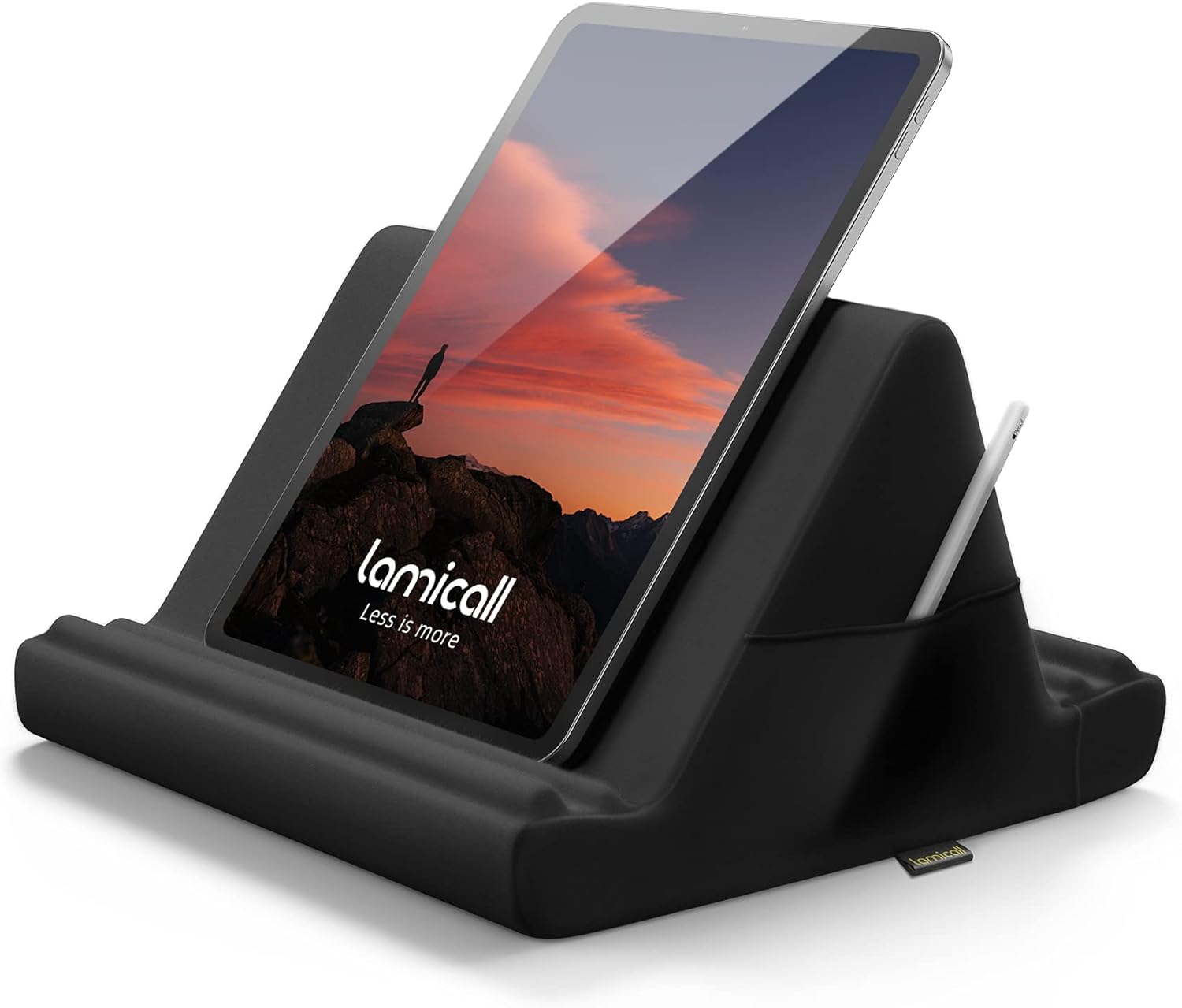 Lamicall Tablet Pillow Holder Stand - Tablet Pillow Soft Pad Dock for Lap, Bed a...