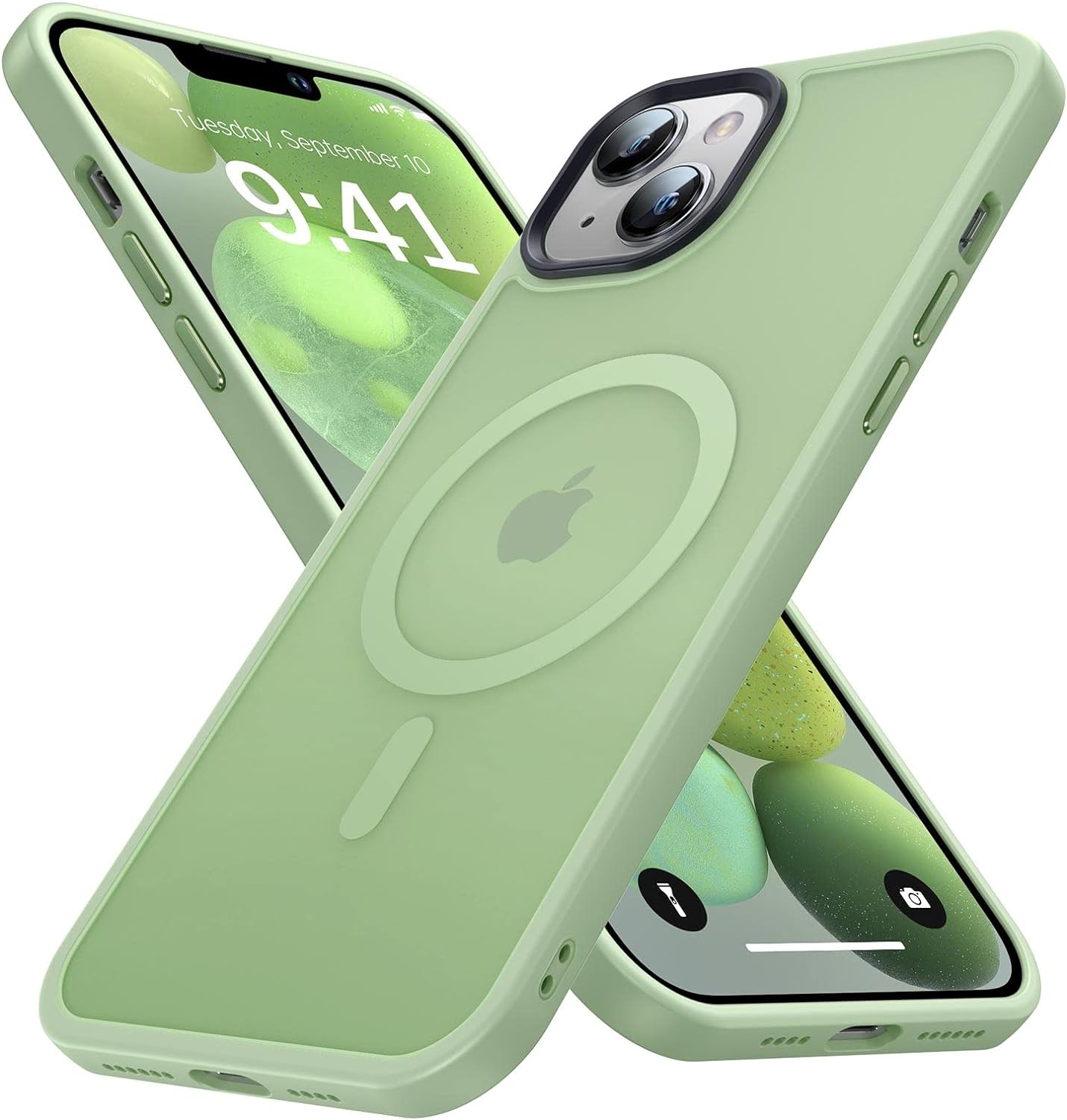 Magnetic for iPhone 13 Case & iPhone 14 Case for MagSafe [10FT Military Grade Pr...