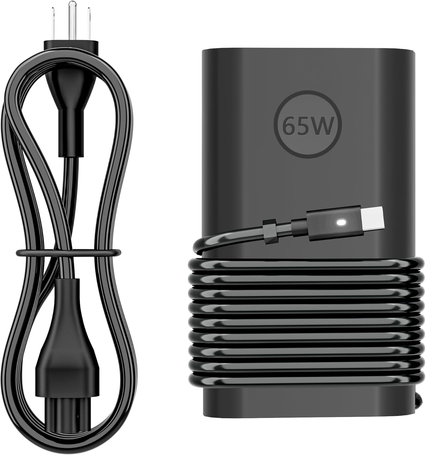 65W 60W USB C Laptop Charger for Dell Latitude 5420 5520 7480 7490 7420 Chromebo...