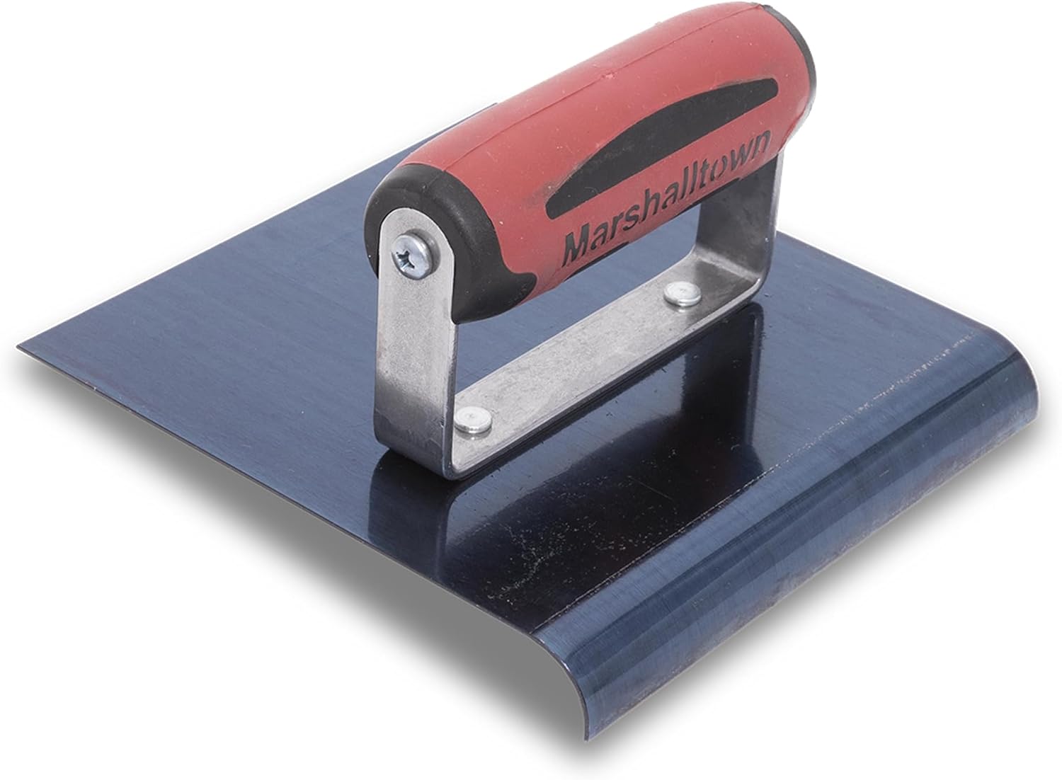 MARSHALLTOWN Straight Concrete Edger, 6 x 6 Blue Steel Blade, 1/2 x 3/8 Lip, Mad...