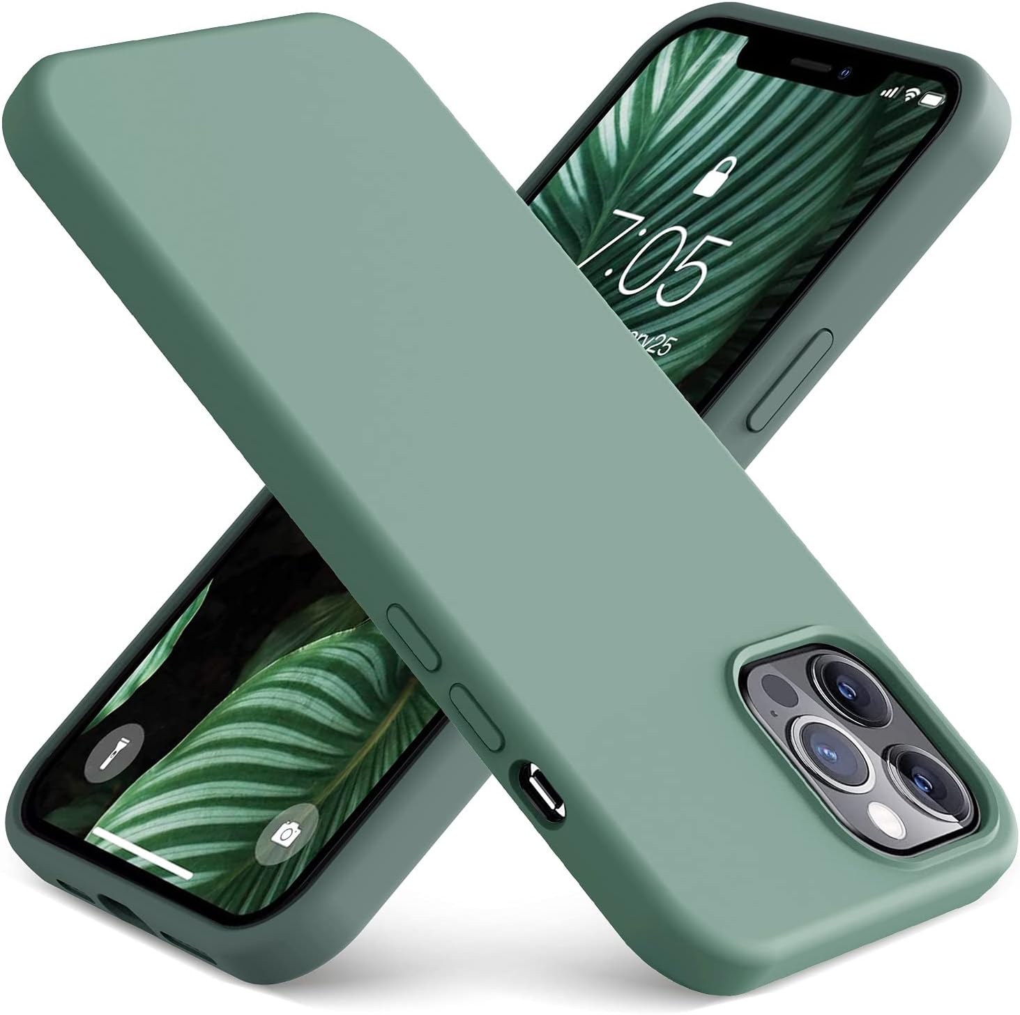 LOVE 3000 Compatible with iPhone 12 Pro Max Phone Case | Thickening 2.1 MM Liqui...