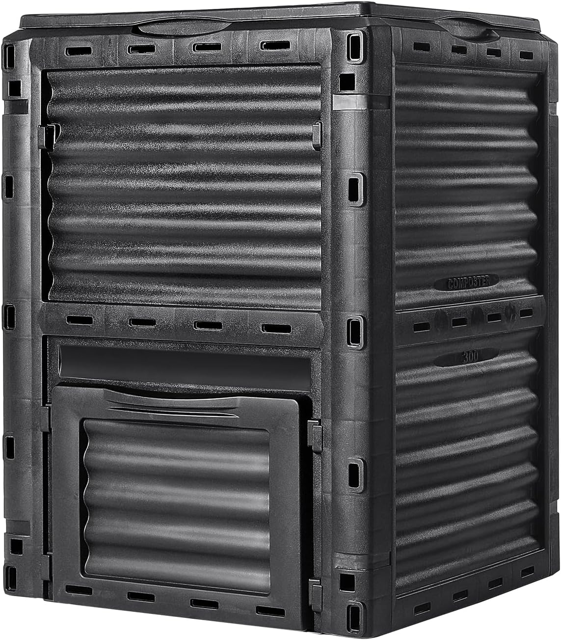 Best VEVOR Garden Compost Bin, High-Quality Composter with 80 Gal Capacity, Dura...