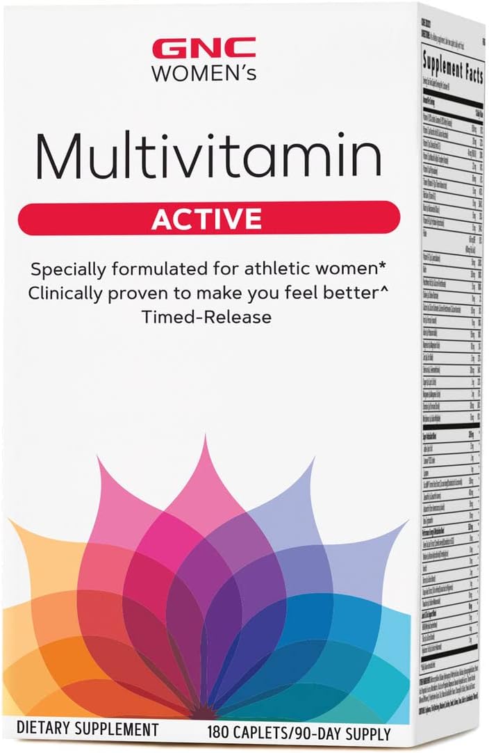 Best GNC Women's Active Multivitamin, Special Multivitamin for Supporting an Act...