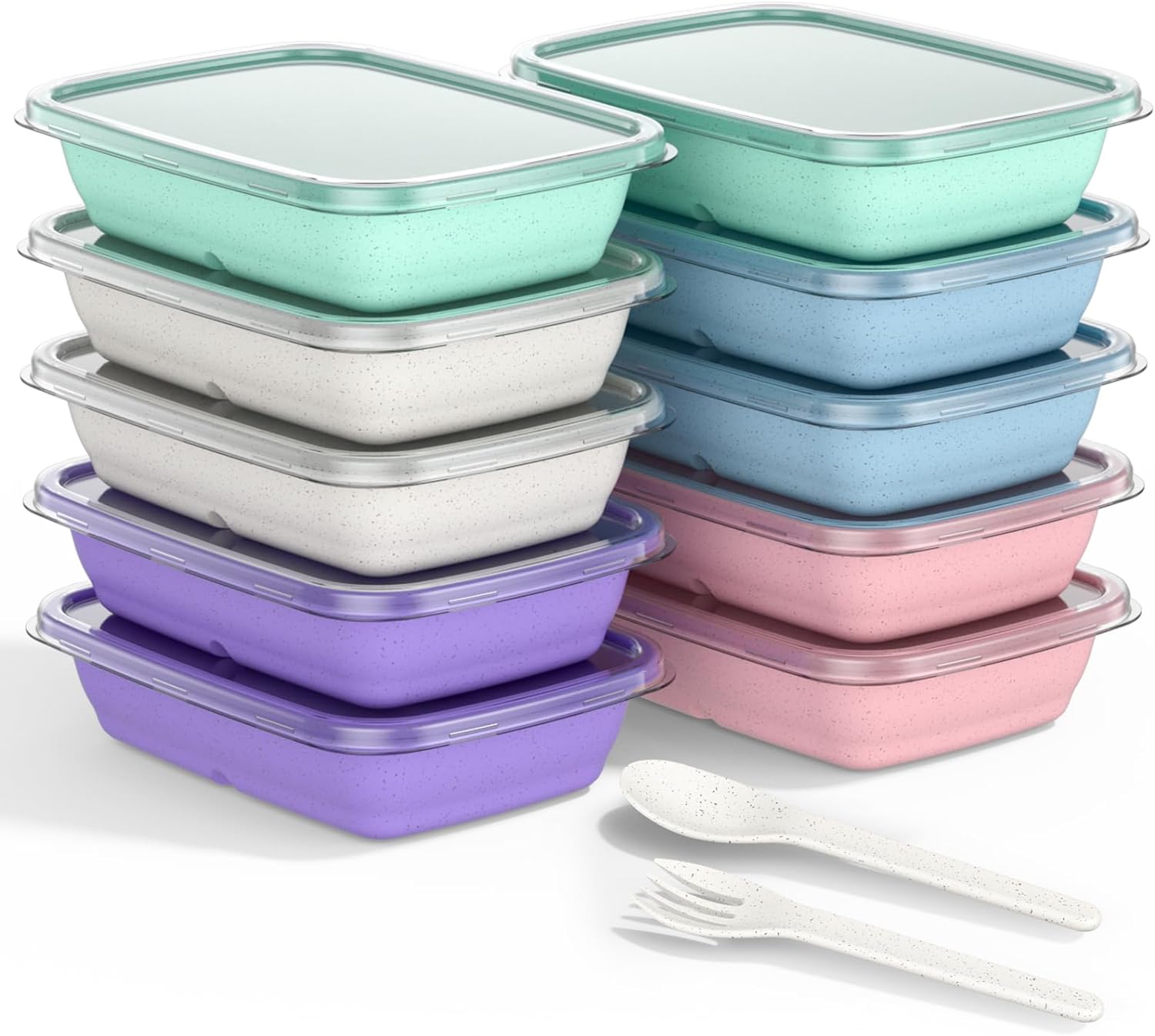 Best Bento Lunch Box Set, Special Lunch Containers for Kids and Adults, Colorful...