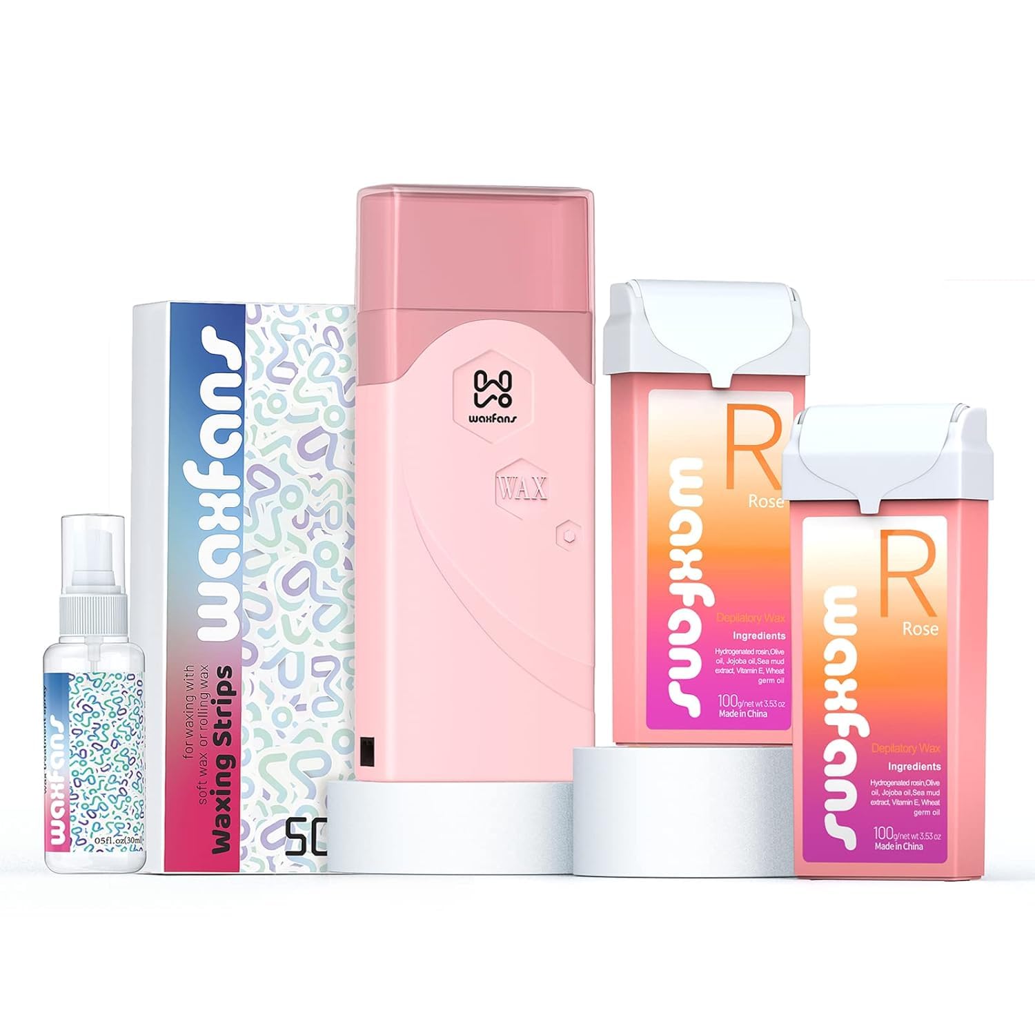 Best Roll on Wax Kit, Special At Home Waxing Kit for Women, Easy Rolling Wax Rol...