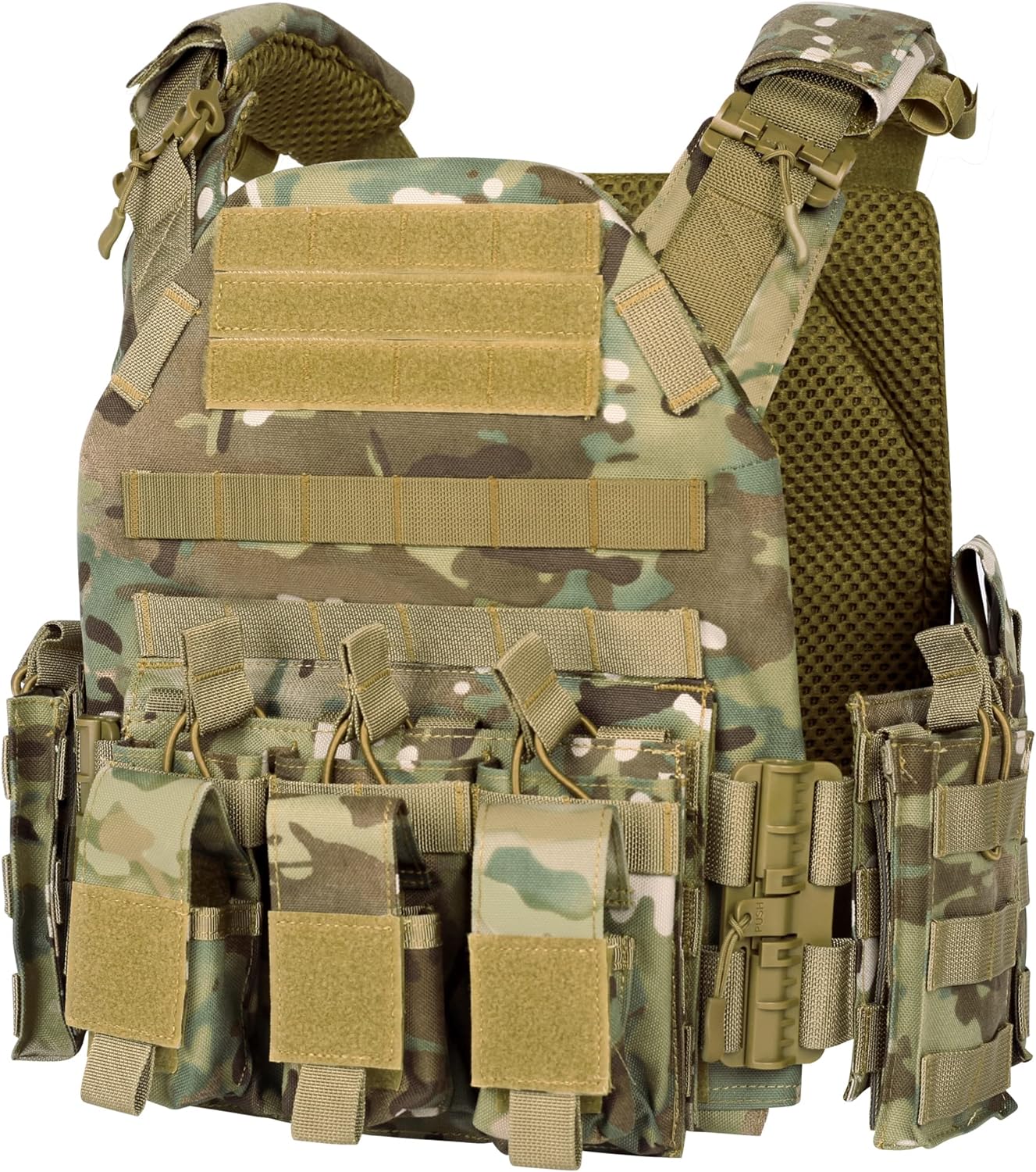 Best Tactical Vest, Special Weighted Vest for Airsoft, Innovative 3D Breathable...