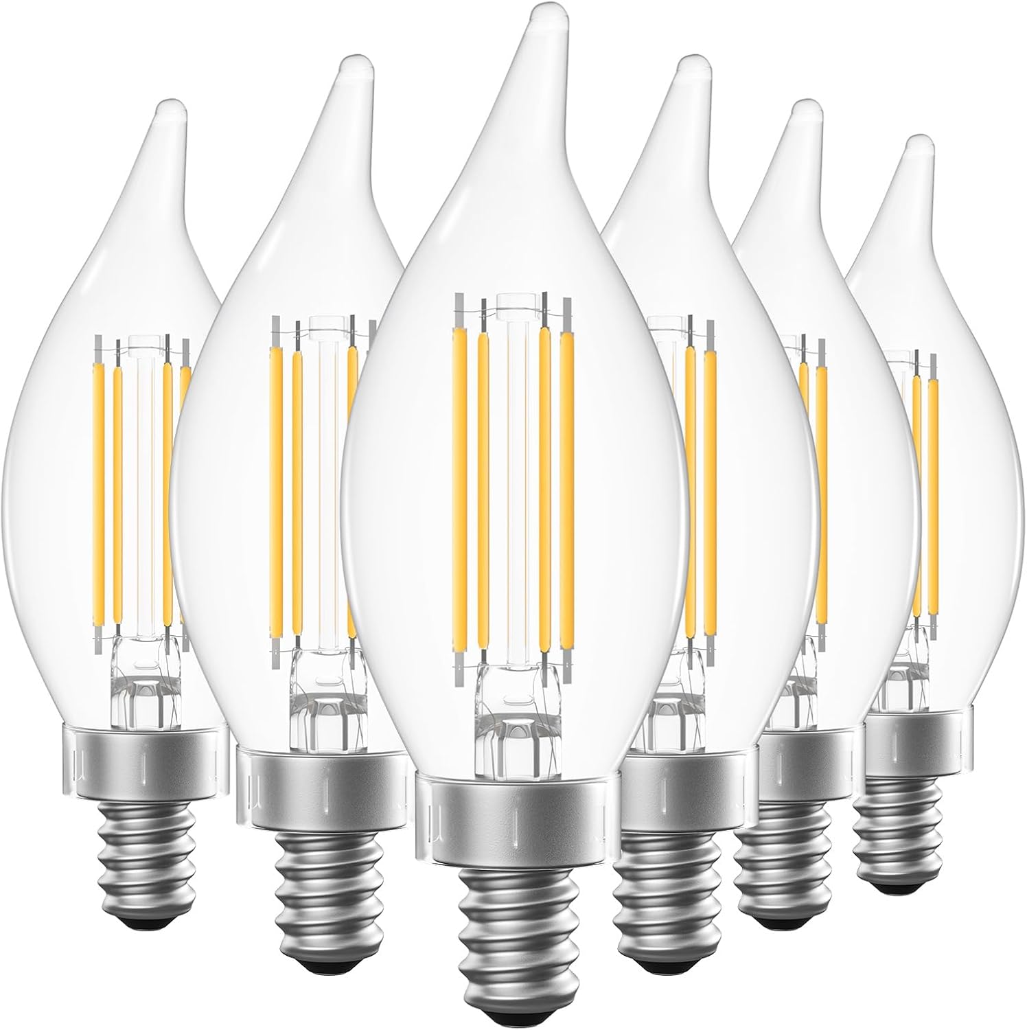 Best SHINESTAR Candelabra Base Bulbs, Special Warm White 2700K Lighting Solution...