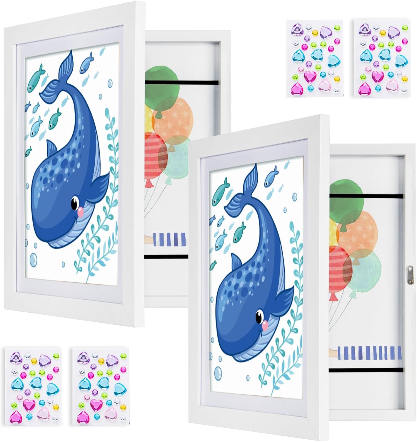 Best 2 Pack Kid Art Frame, Special Kids Artwork Frames Changeable, Innovative 8....