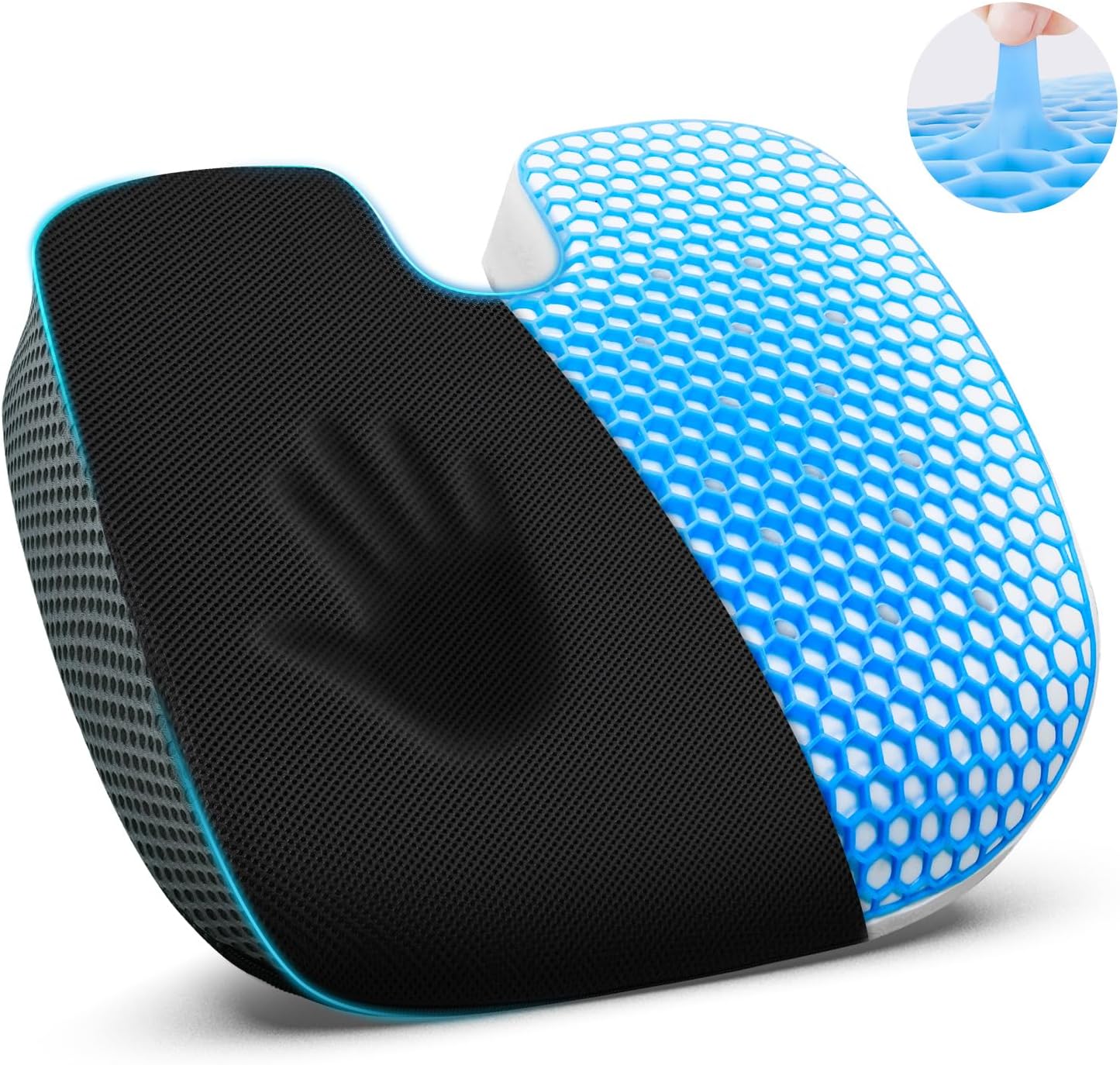 Best ZIKEE Gel Seat Cushion, Special Seat Cushion with Enhanced Support, Innovat...
