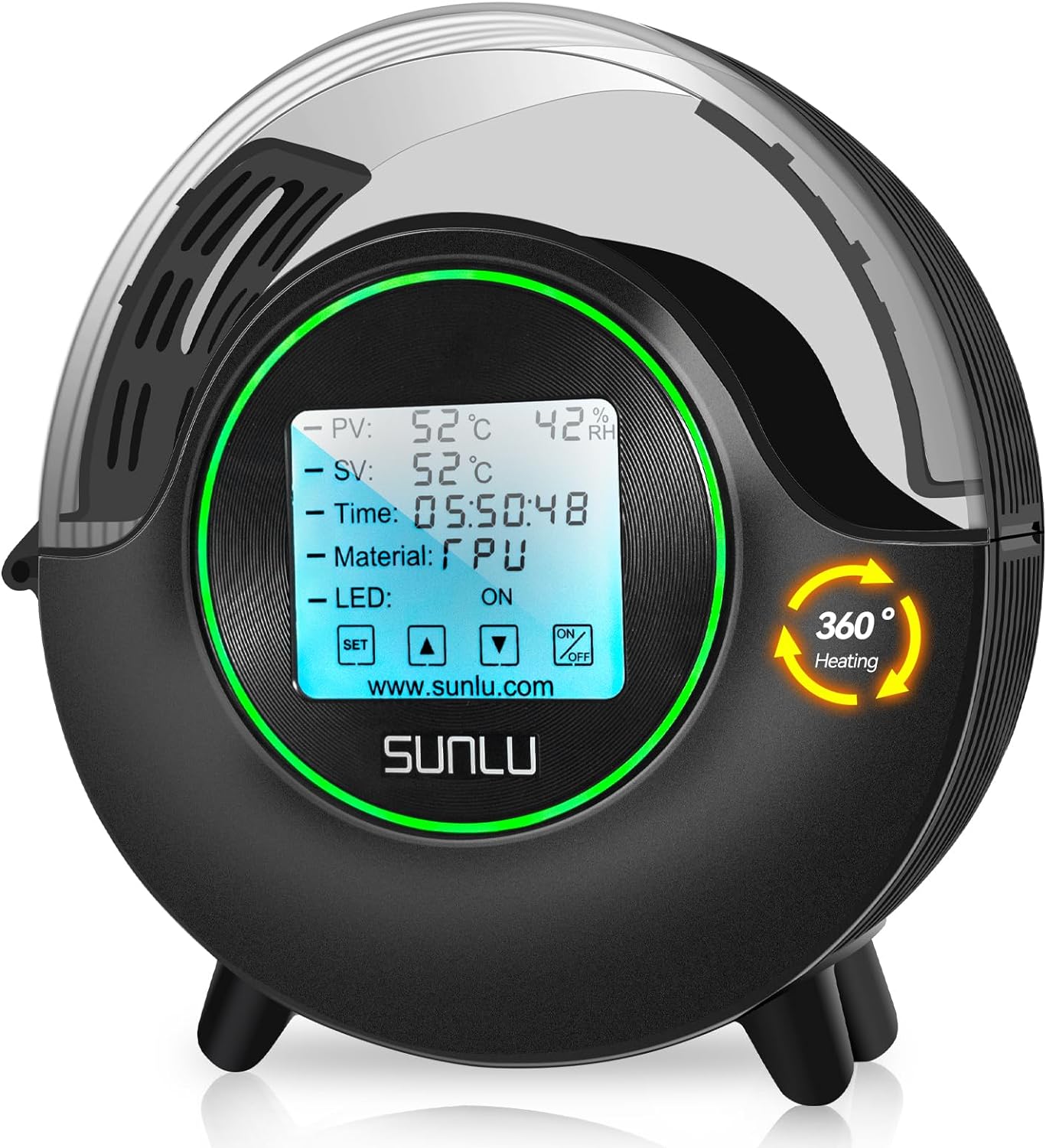 Best SUNLU Filament Dryer Box S2, Special 3D Printer Filament Dryer with Fan, Hi...