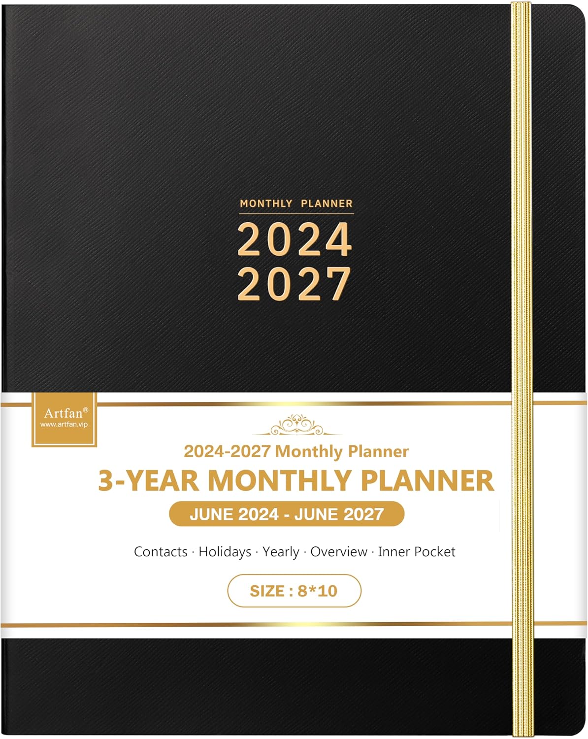 Best 2024-2027 Monthly Planner, Unique 3 Year Monthly Planner 2024-2027, Special...