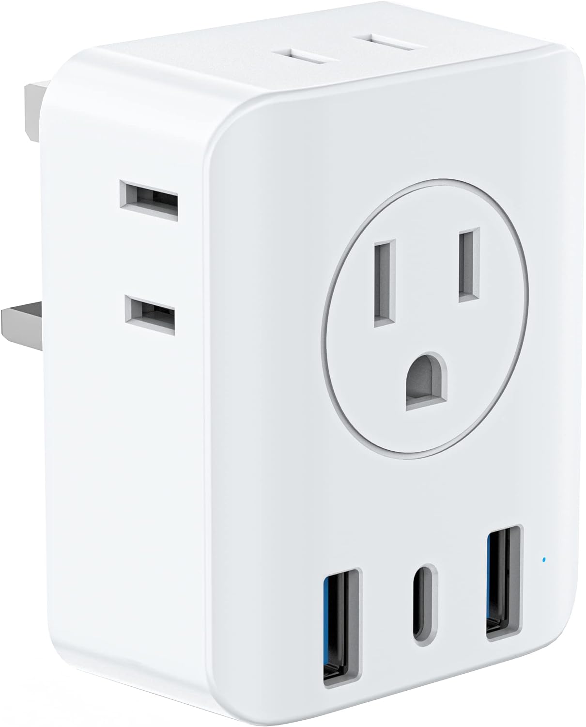 Best US to UK Travel Plug Adapter, Special Type G Power Plug Adapter with 4 AC O...