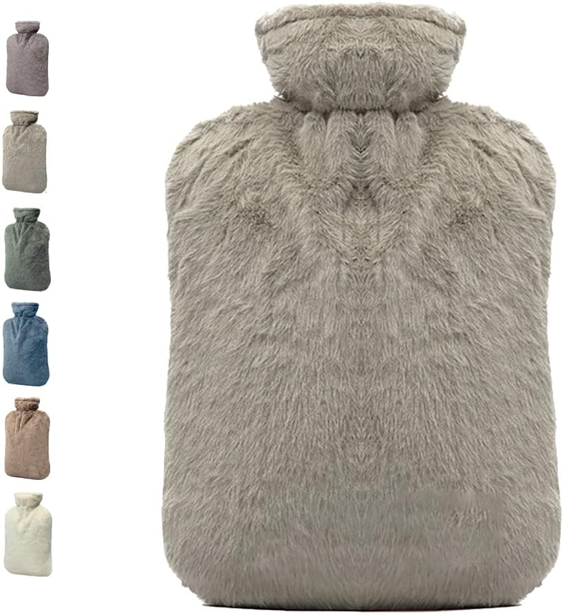 Best Hot Water Bottle with Cover, Special 2L PVC Bag, Innovative Hot Water Bag f...