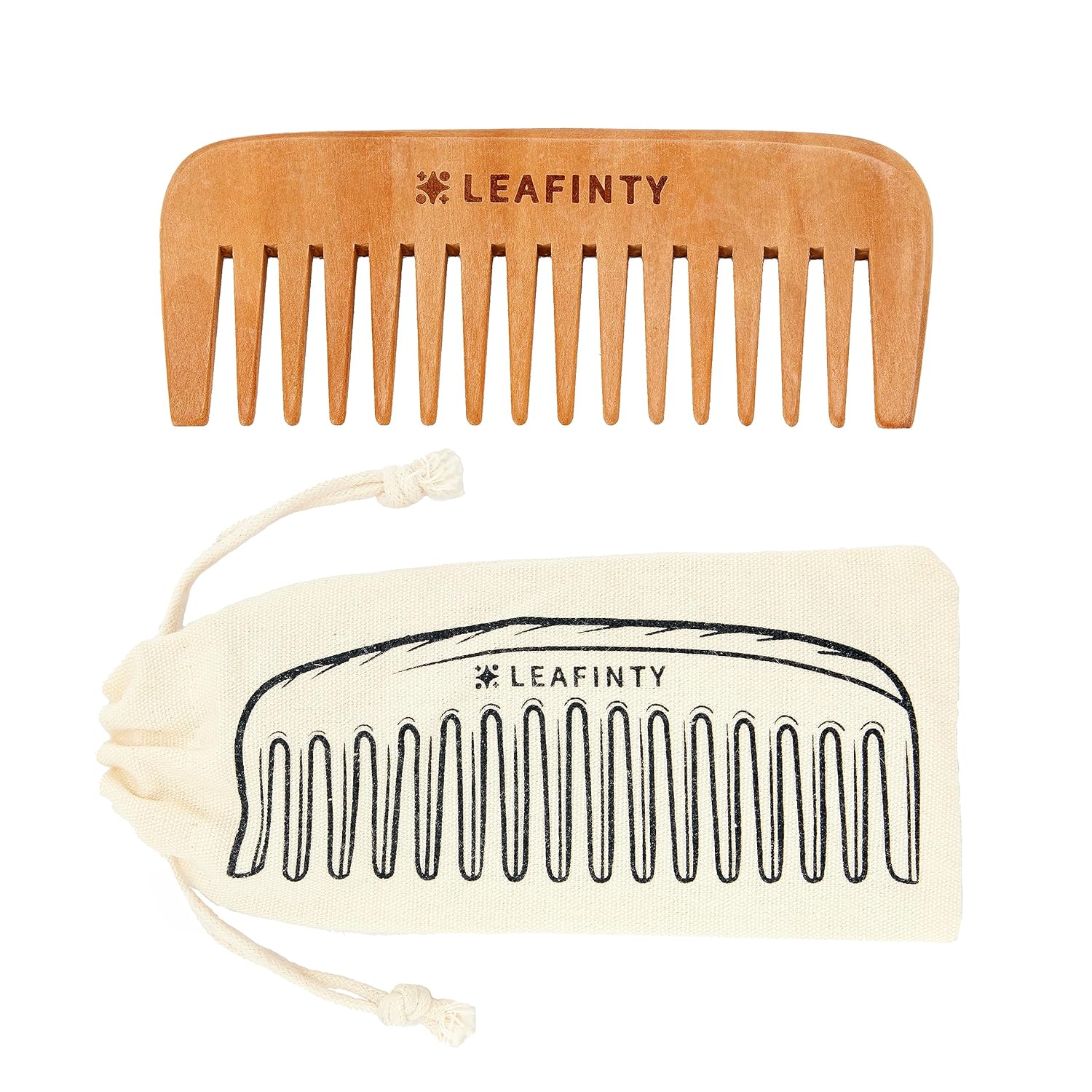 Best Wide Tooth Comb, High-Quality Comb for Curls, Special Comb for Curly Hair,...