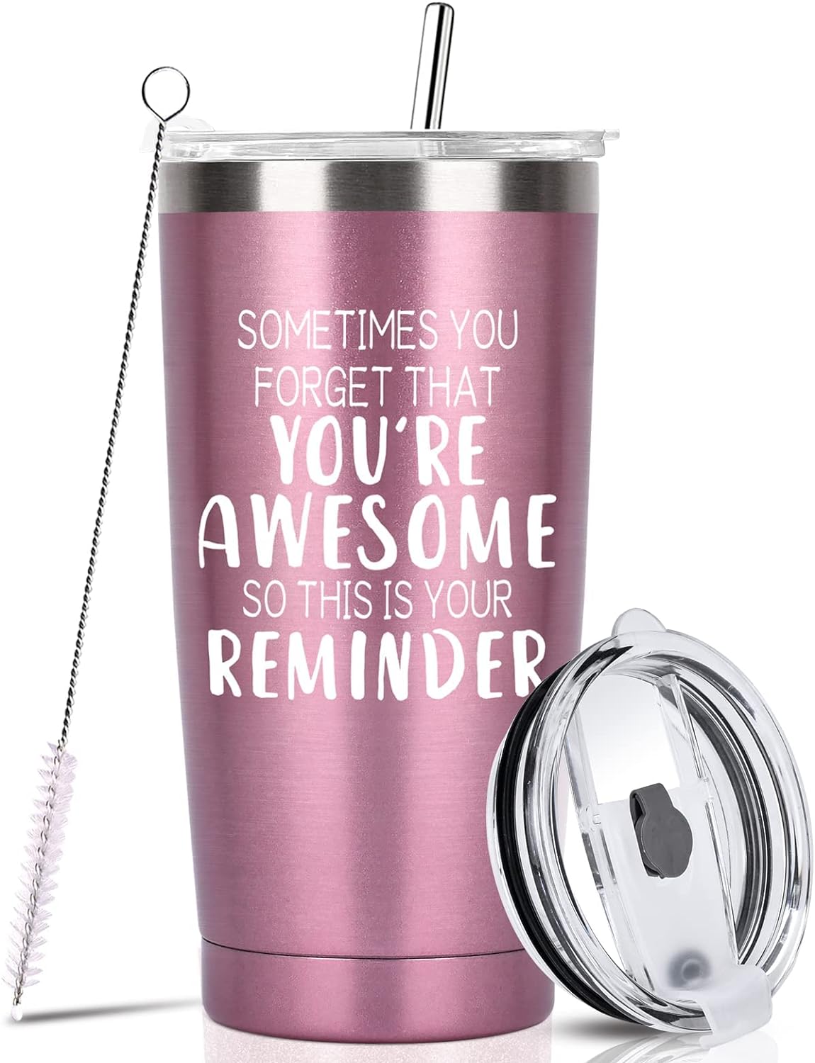 Best Christmas Birthday Gifts, Special Tumbler Cup with Straws Lids, Unique Gift...