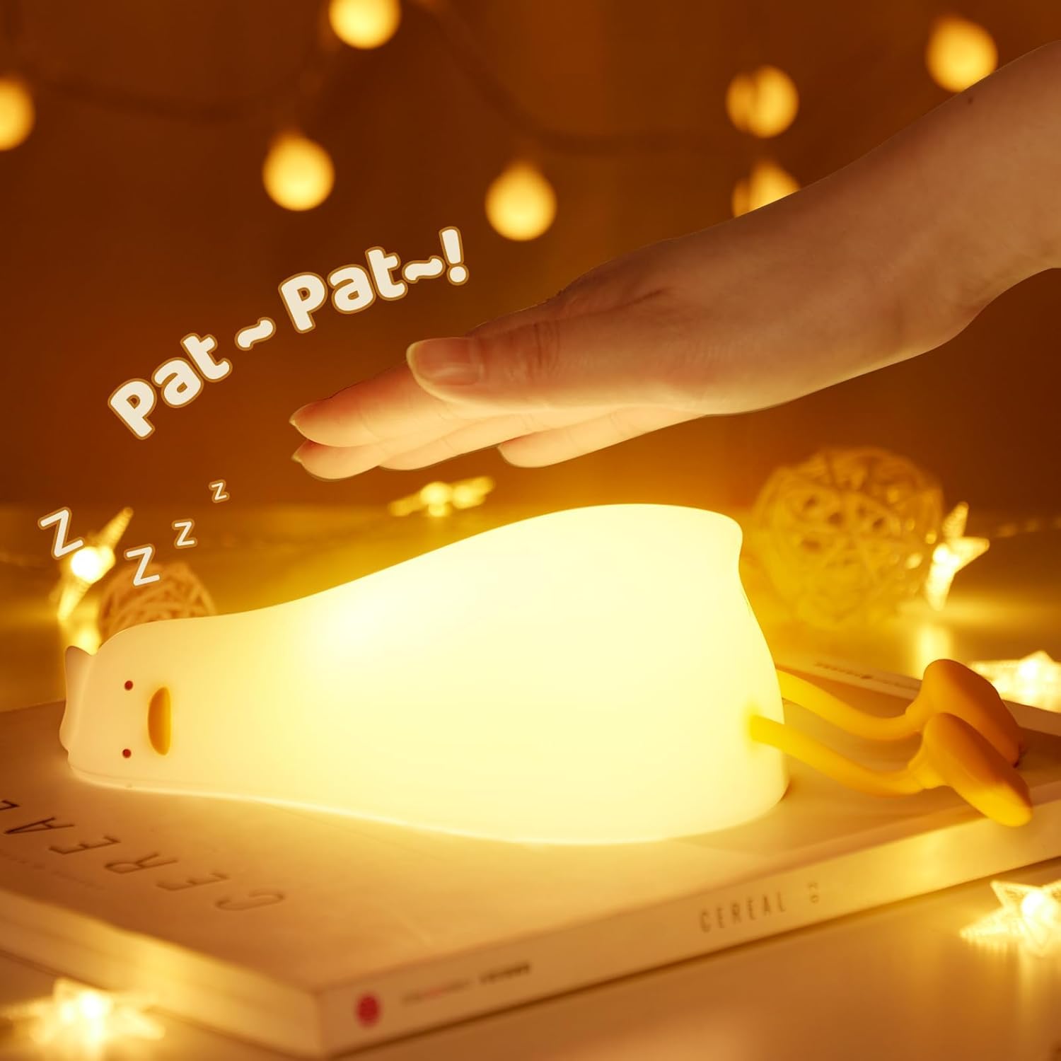 Best Existential Crisis Duck Lamp, Special Duck Night Light with Charging Port,...