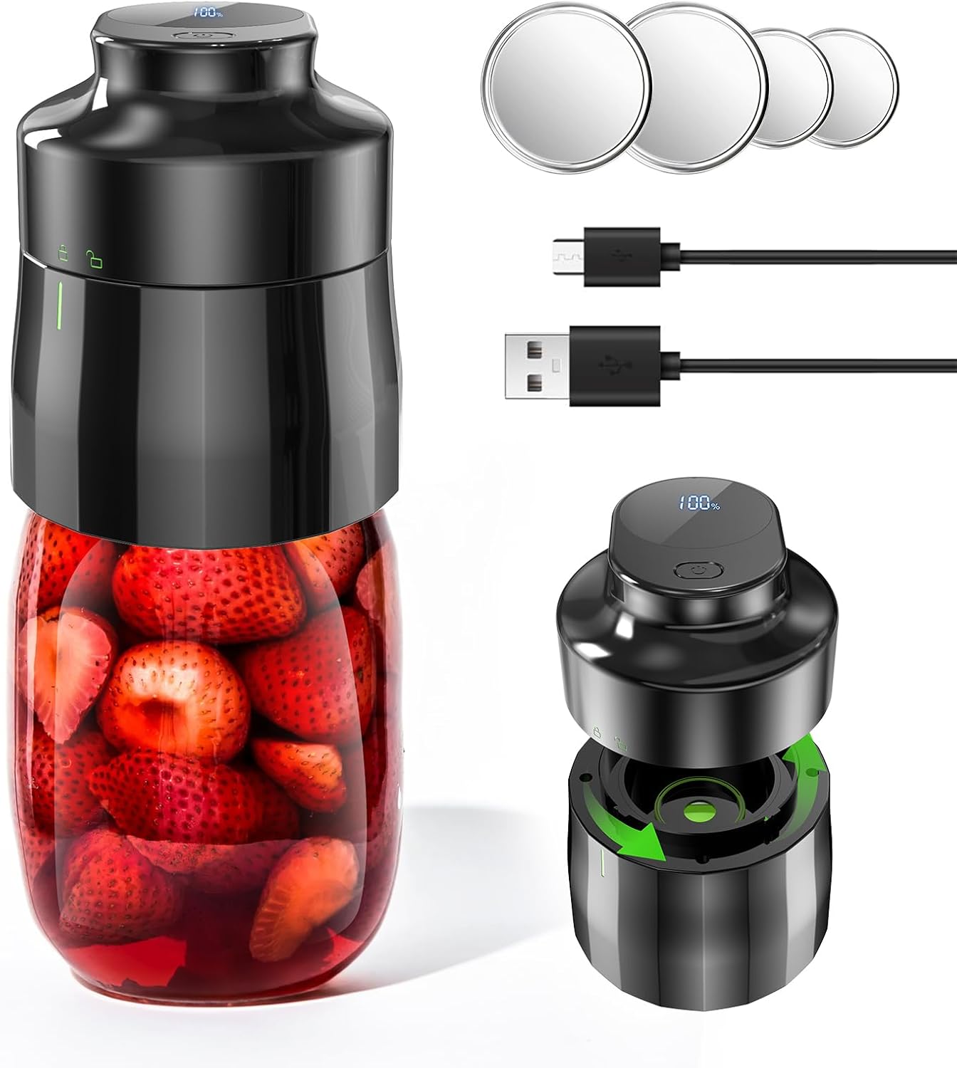 Best Electric Mason Jar Vacuum Sealer Kit, Special Jar Vacuum Sealer for Canning...