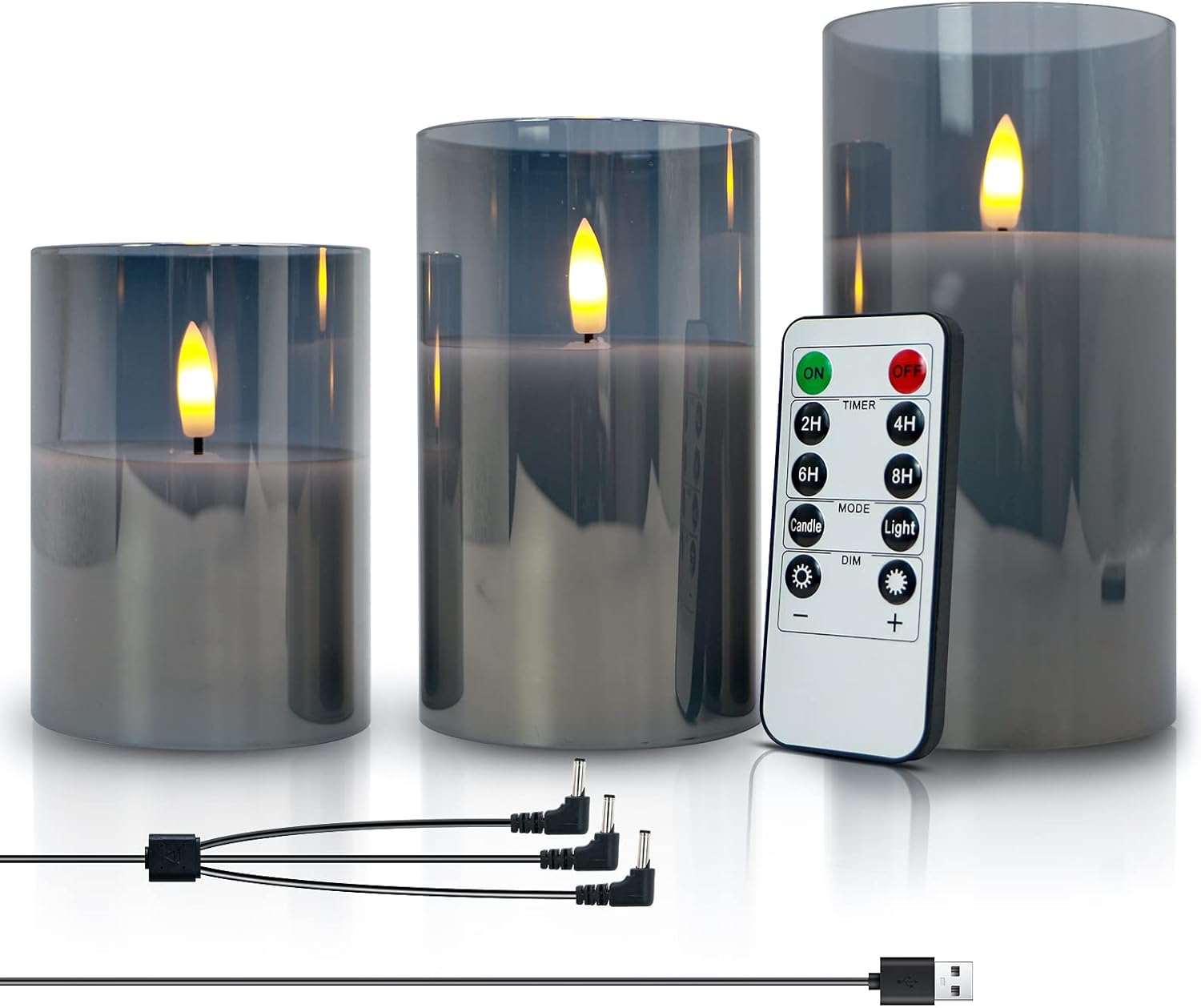 Best Rechargeable Flameless Candles, Innovative Candles with Timer, Special Cand...