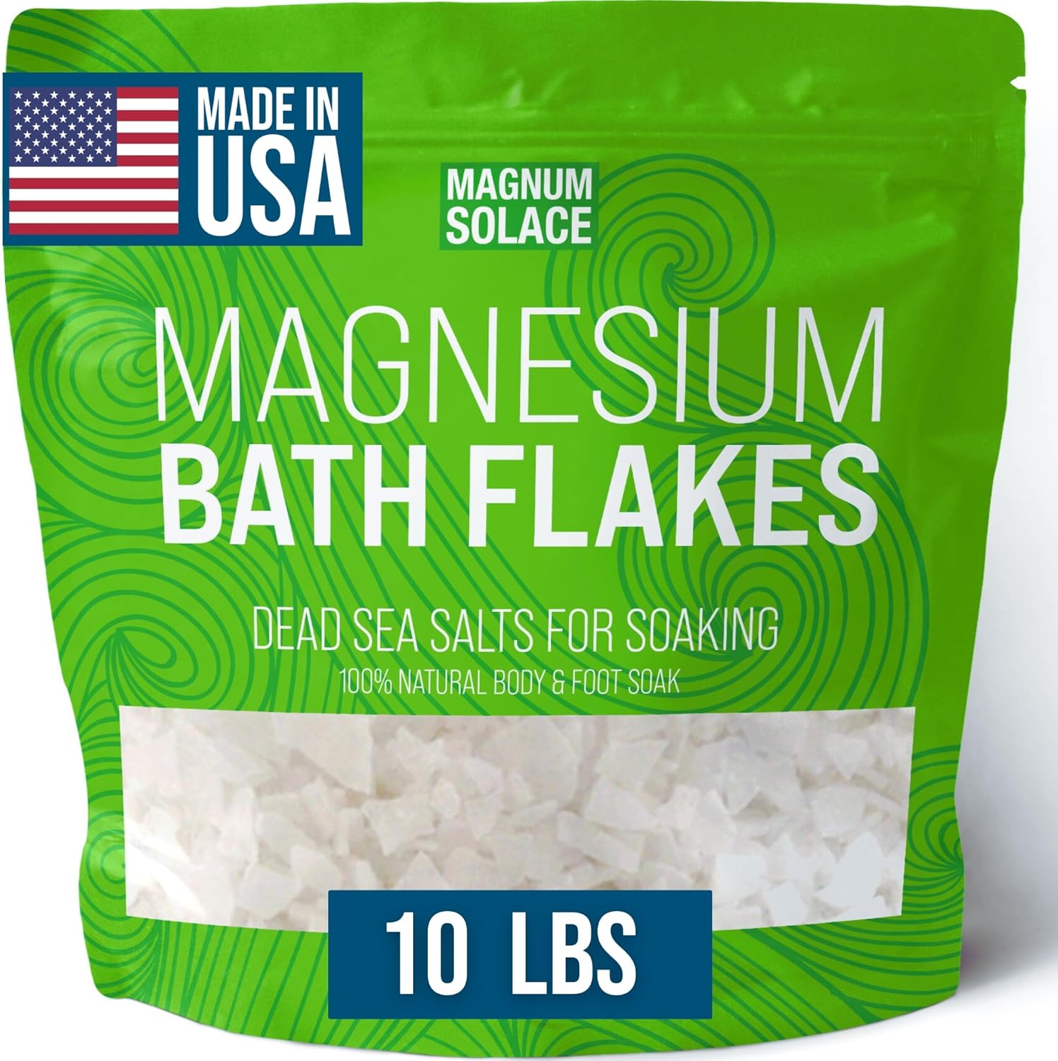 Best Magnesium Flakes for Bath, Special Magnesium Chloride Flakes, Unique Dead S...